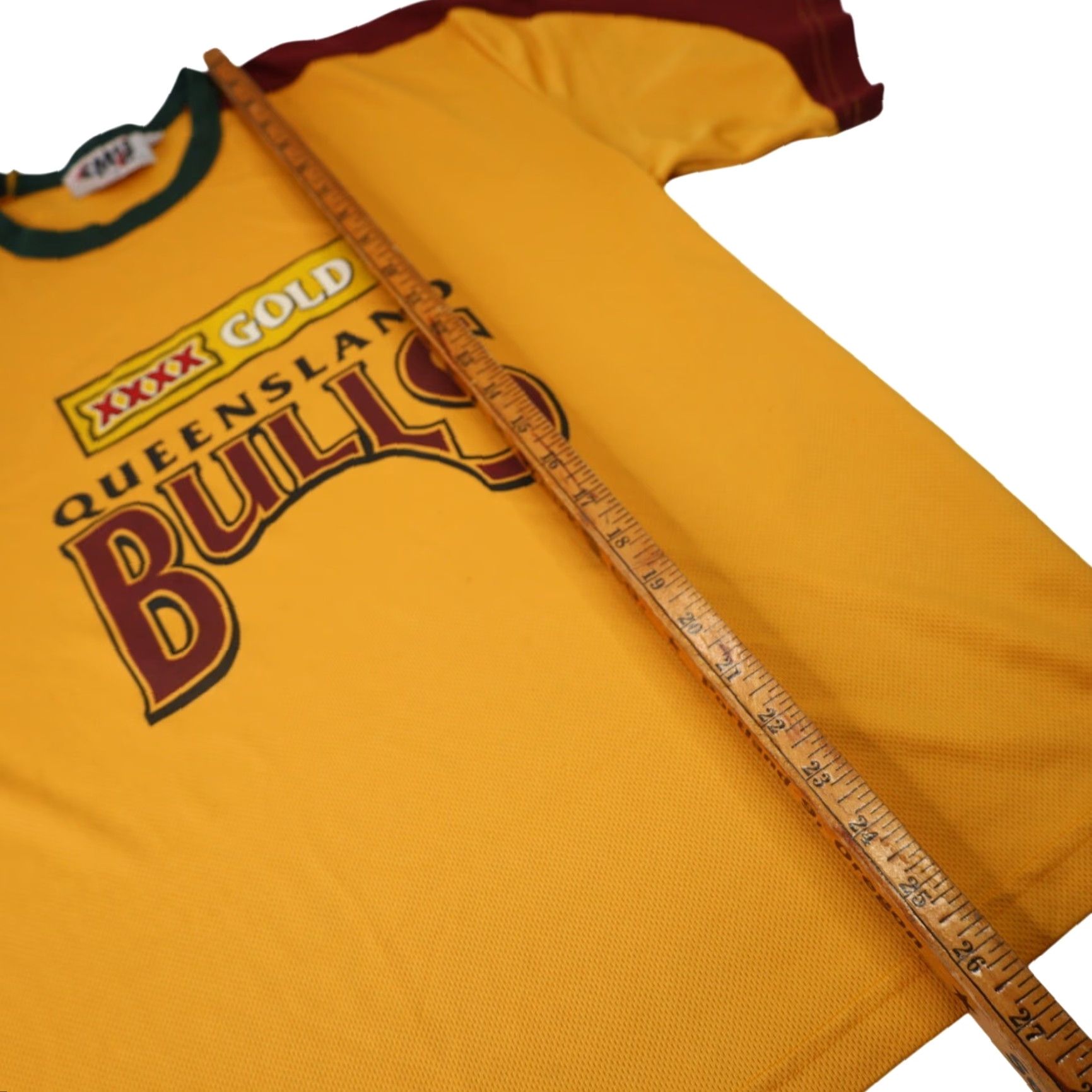 Vintage VINTAGE Queensland Bulls Cricket XXX Gold Nike Shirt Jersey? Size US M / EU 48-50 / 2 - 8 Thumbnail