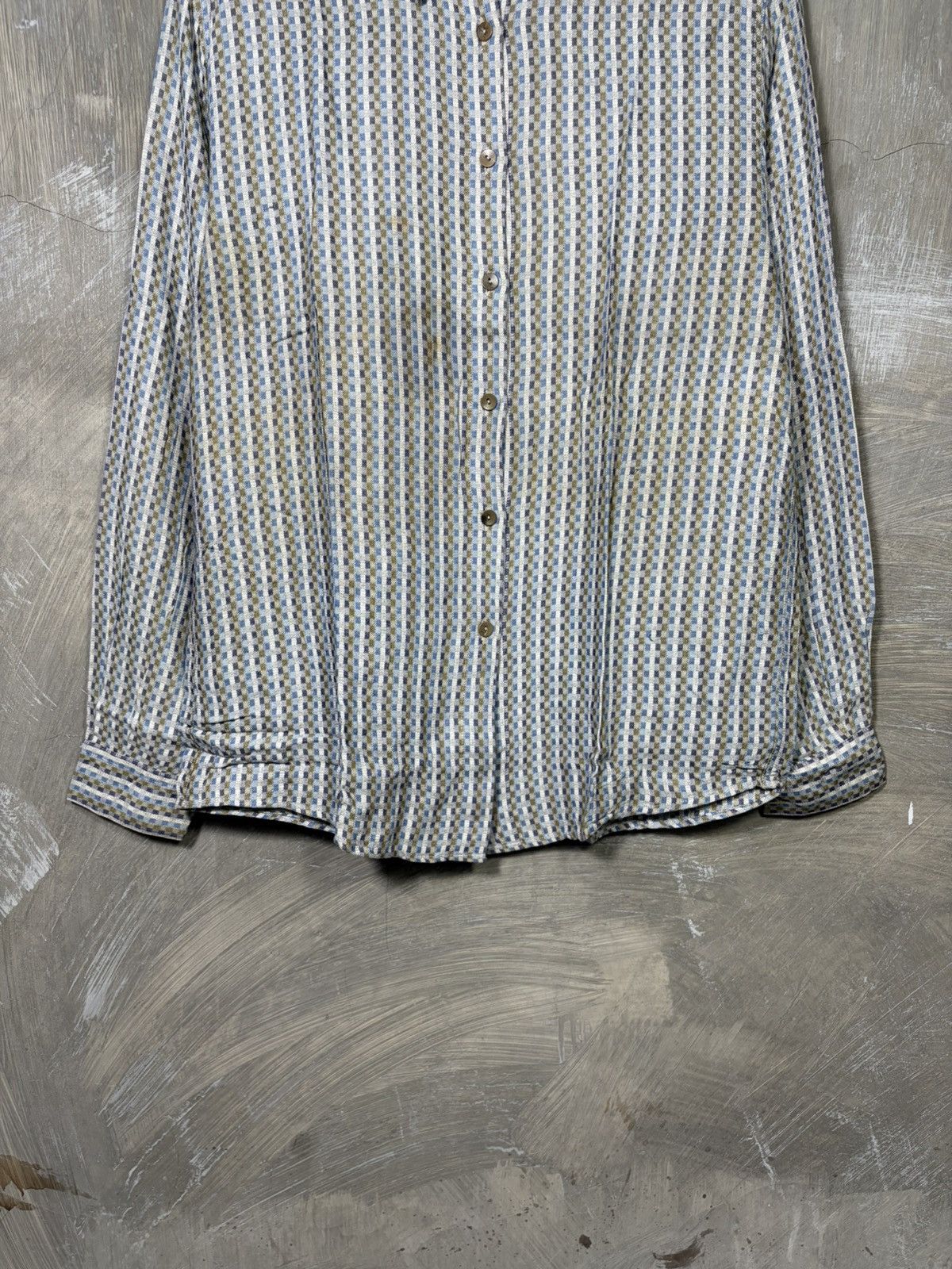 Missoni Missoni Flannel Button Up Shirt Size S / US 4 / IT 40 - 3 Thumbnail