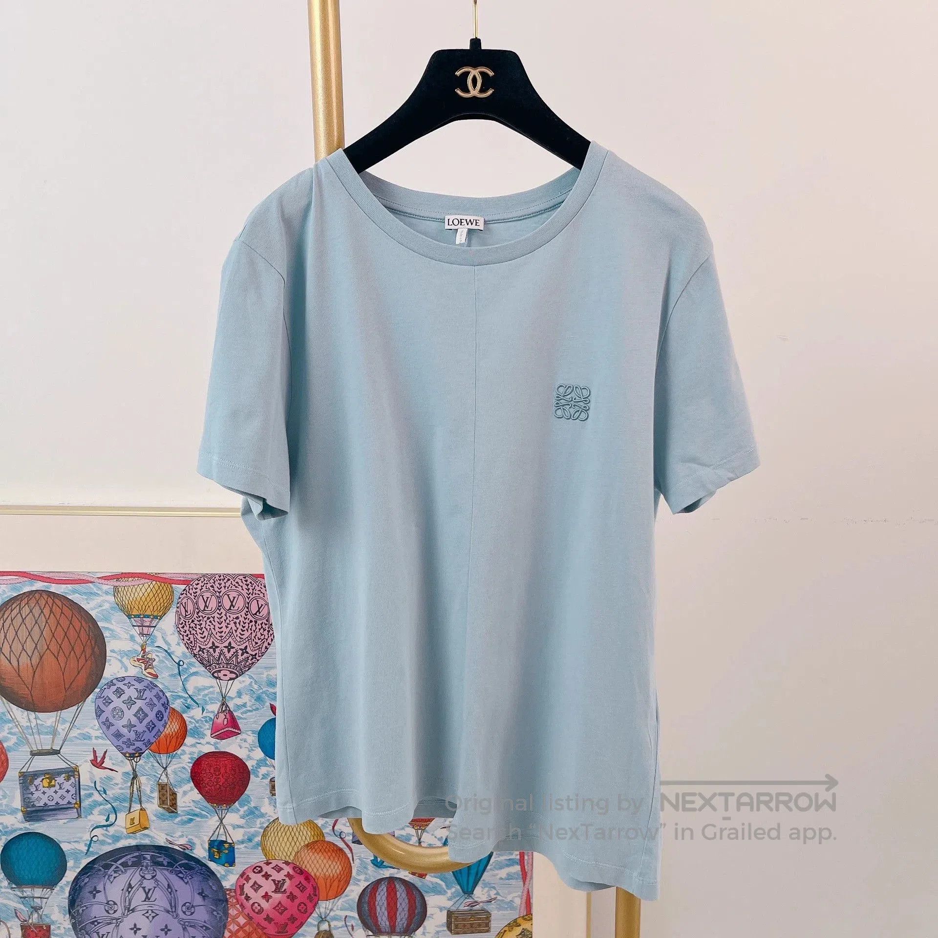 Loewe Loewe Blue Short Sleeve Top. Size US L / EU 52-54 / 3 - 1 Thumbnail