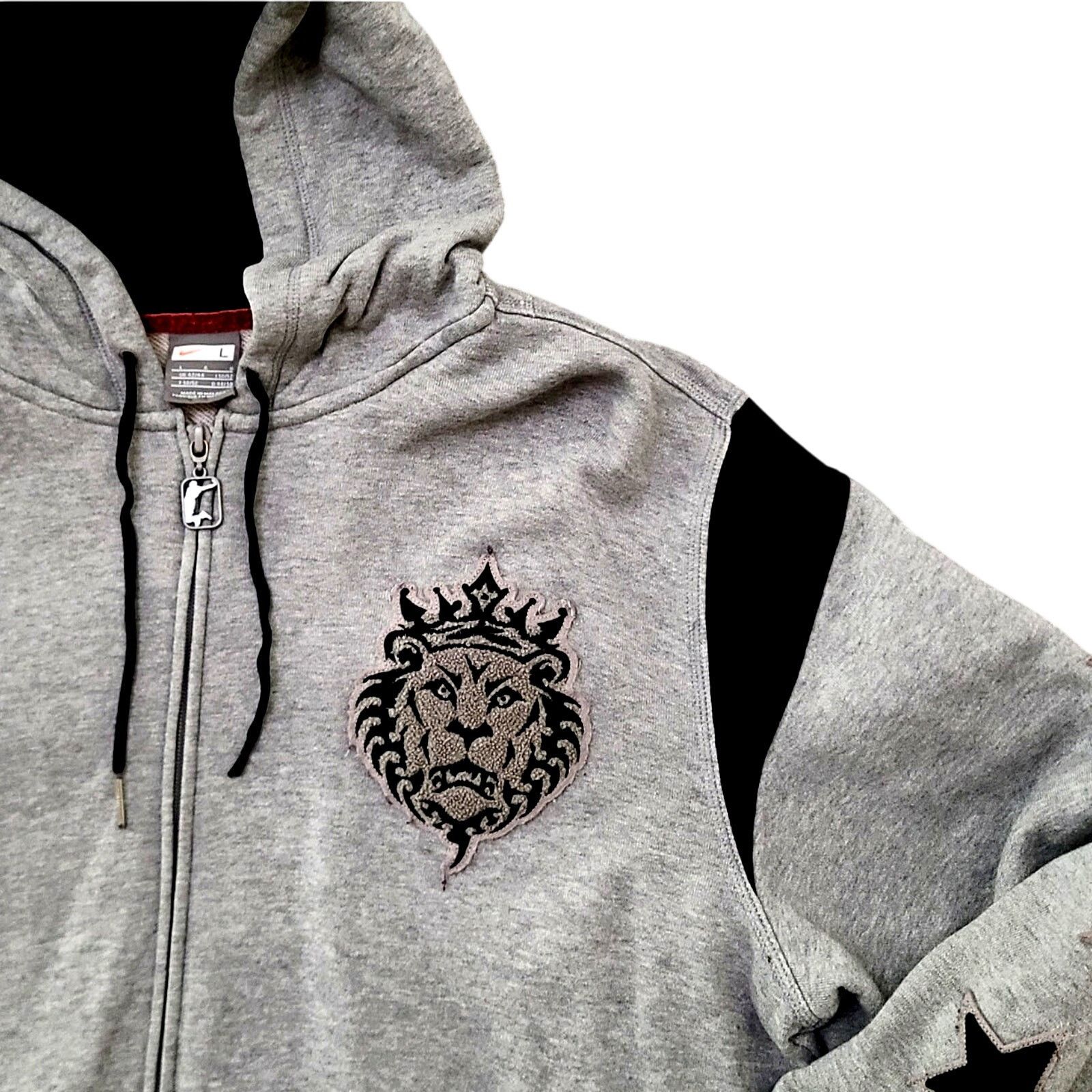 Nike Y2K Nike Lebron King James Large Heavy Lion Stars Hoodie Size US L / EU 52-54 / 3 - 2 Thumbnail