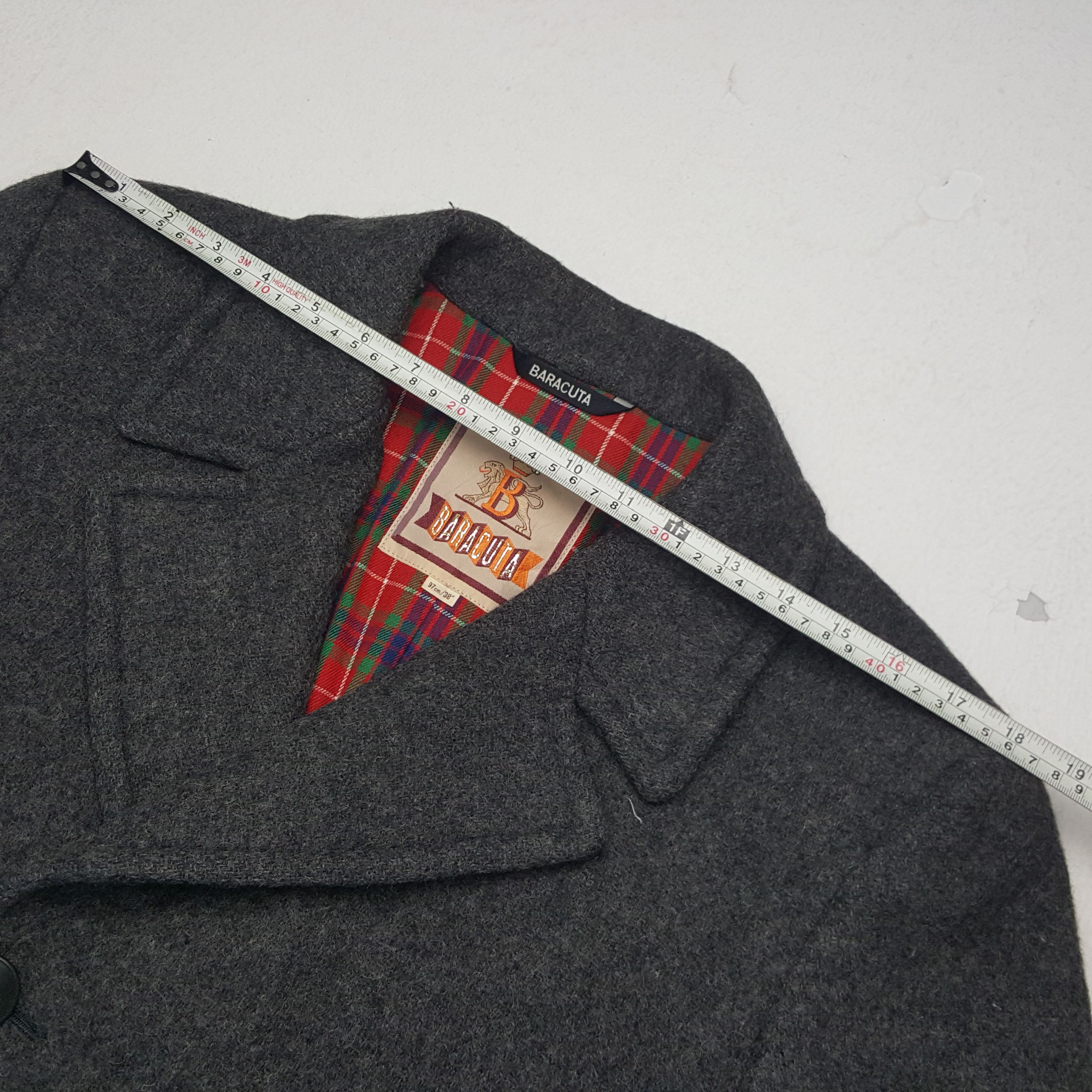 Baracuta × Vintage Vintage Baracuta Wool Blazer Coat Jacket Size US M / EU 48-50 / 2 - 5 Thumbnail