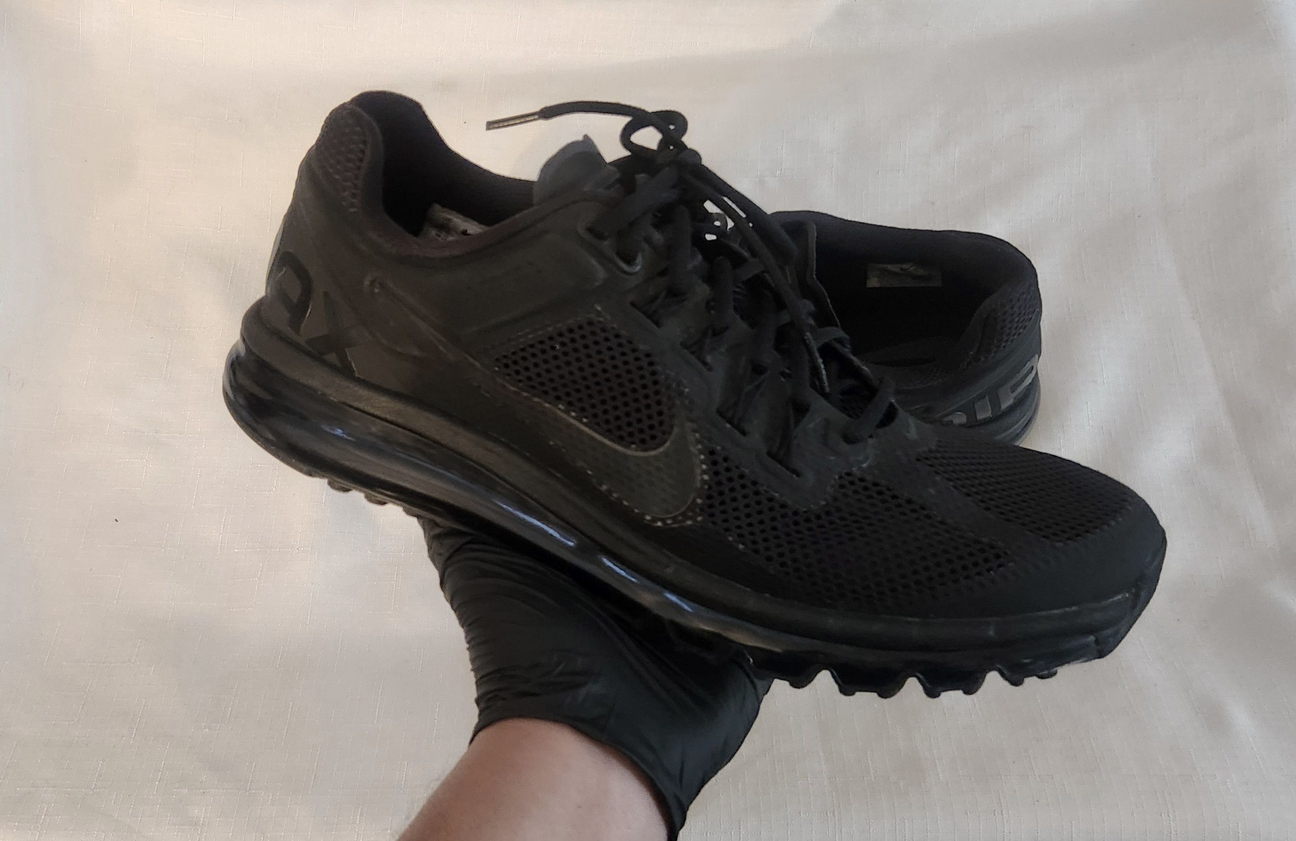 Nike Nike Air Max 2013 2023 sneaker Triple Black FZ3156-010 Sz 14 Size US 14 / EU 47 - 1 Thumbnail