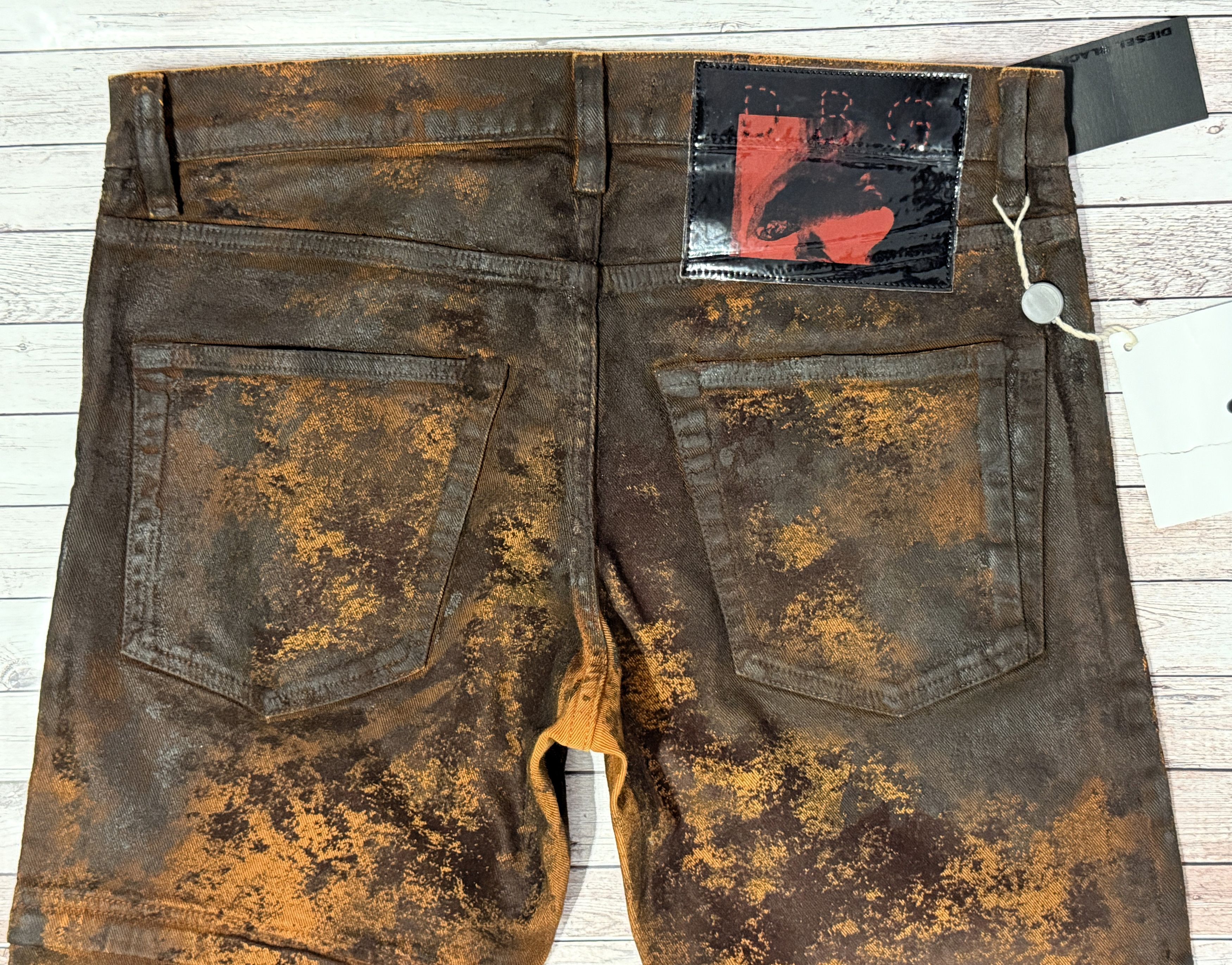 Diesel Diesel Black Gold jeans, One of a kind! Size US 31 - 17 Thumbnail