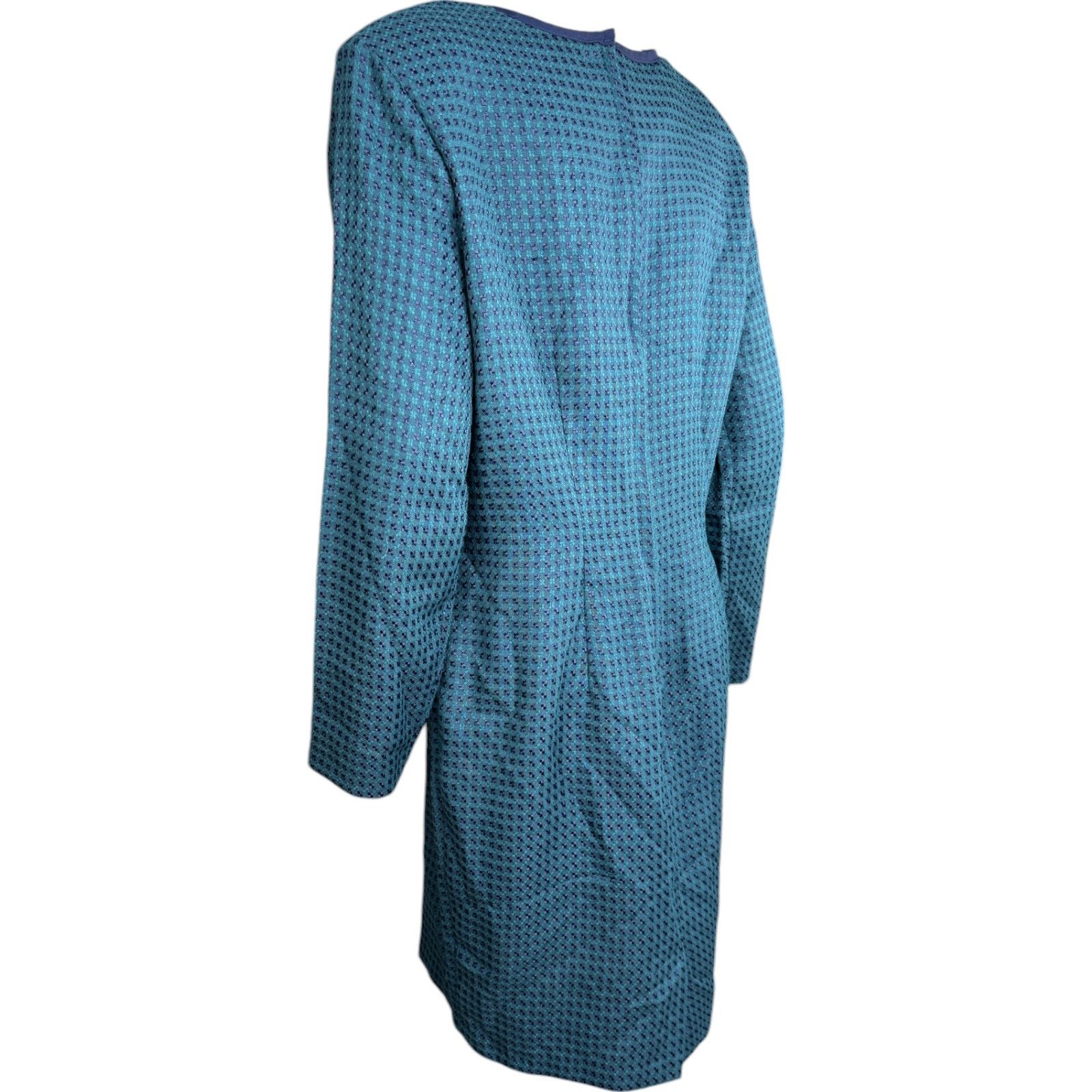 Other Miz California Green Navy Plaid Vintage Womens 12 Midi Size XL / US 12-14 / IT 48-50 - 5 Thumbnail