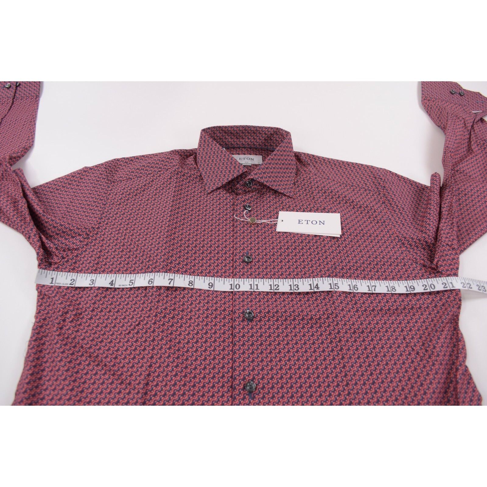 Eton Eton New with tags Shirt Size L US In Red Size US L / EU 52-54 / 3 - 4 Thumbnail