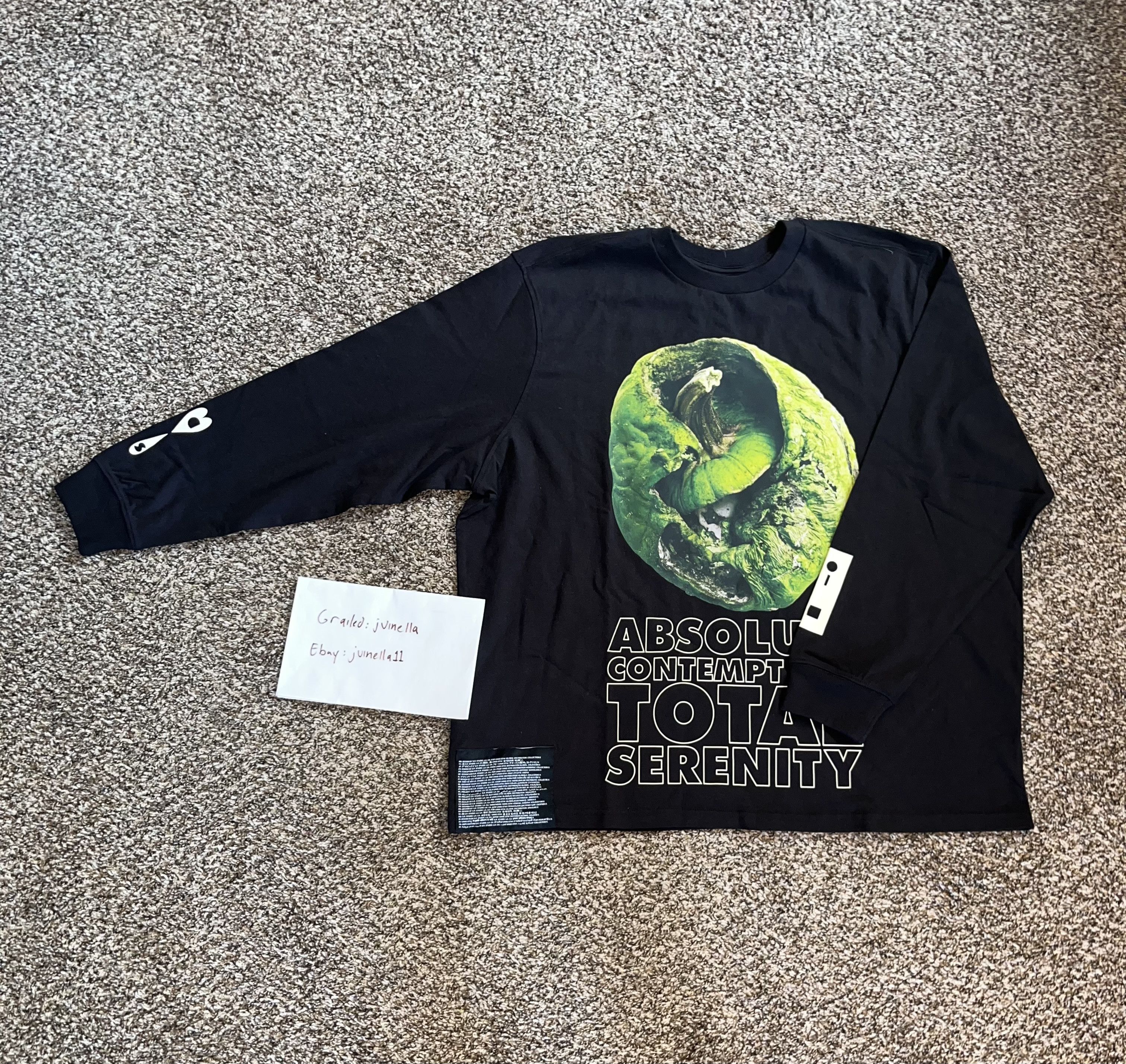 SR studioe vans otw serenity long sleeve shirt size M new