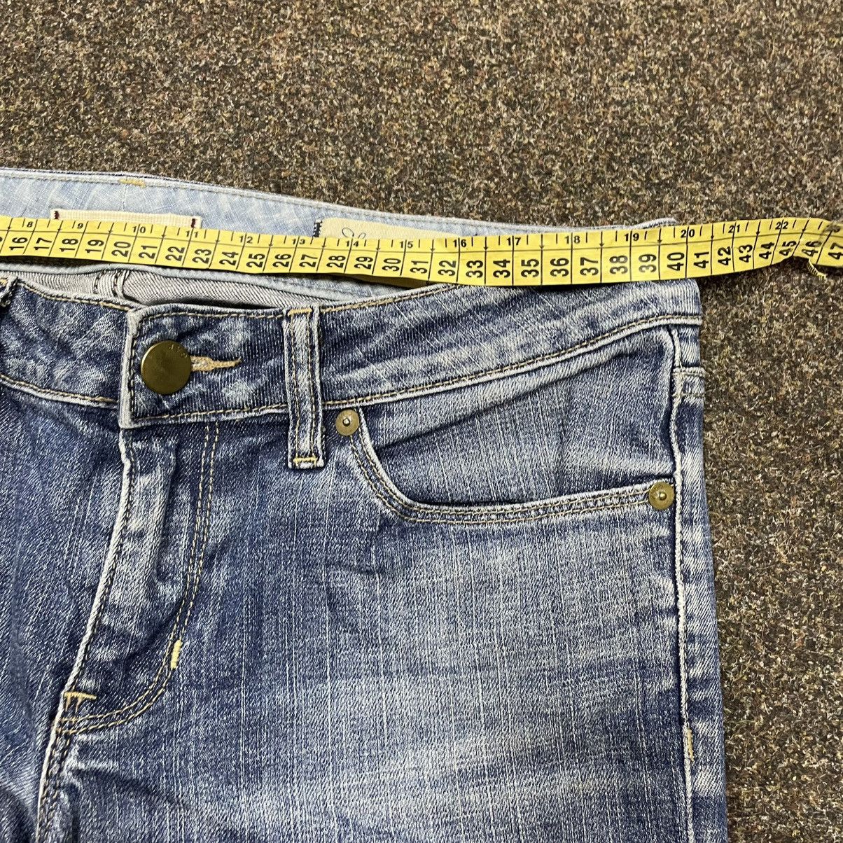 Vintage Vintage Y2K Baggy Flared Jeans Wide Leg Skate Streetwear 34 Size 34" / US 12 / IT 48 - 6 Thumbnail