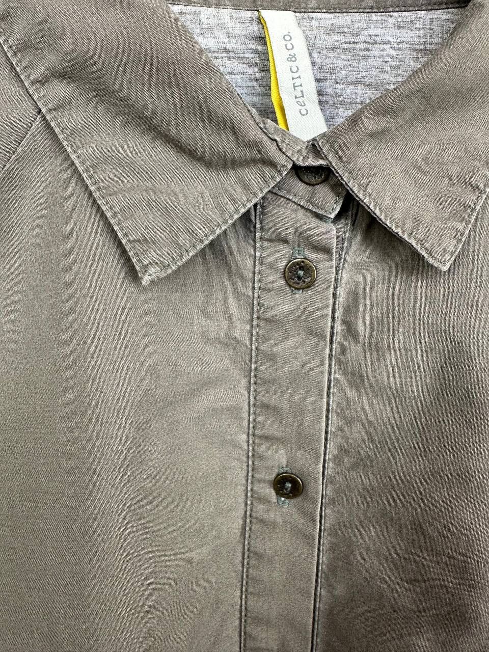 Designer Celtic & Co Oversized Utility Tunic Shirt High-Low Hem LS Size M / US 6-8 / IT 42-44 - 14 Thumbnail