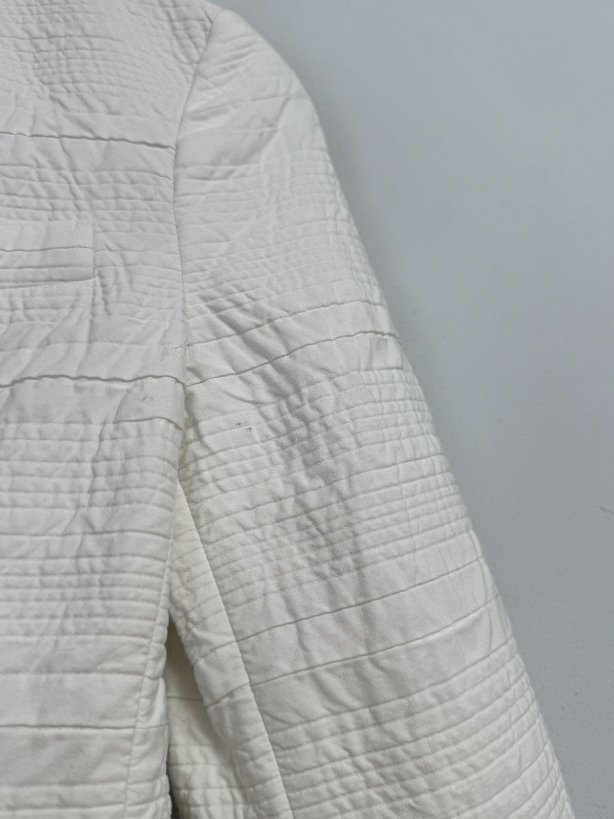 Prada Prada Women’s Jacket Blazer Luxury White Size M / US 6-8 / IT 42-44 - 7 Thumbnail
