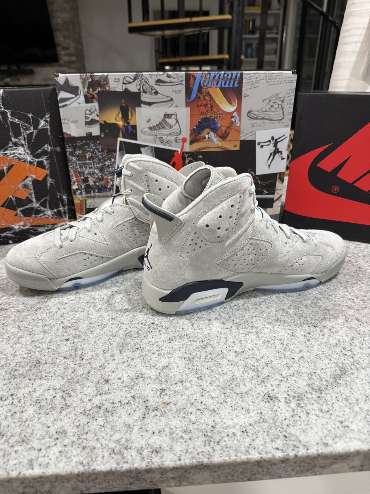 Jordan Brand Air jordan 6 retro georgetown Size US 11 / EU 44 - 3 Thumbnail