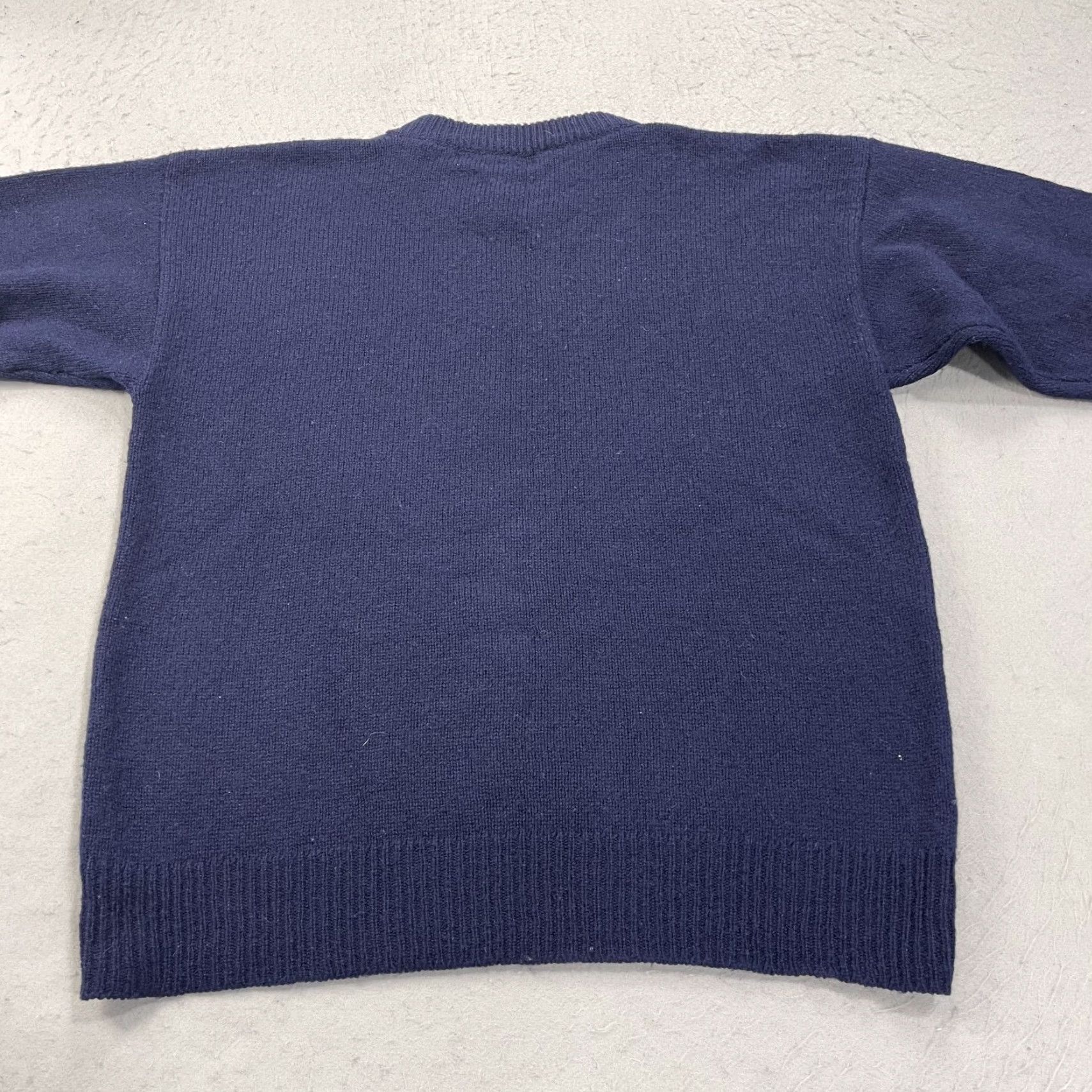 Vintage VINTAGE Grandpa Sweater Mens Large Blue Argyle Pure Shetland Wool Crewneck 80s Size US L / EU 52-54 / 3 - 5 Thumbnail