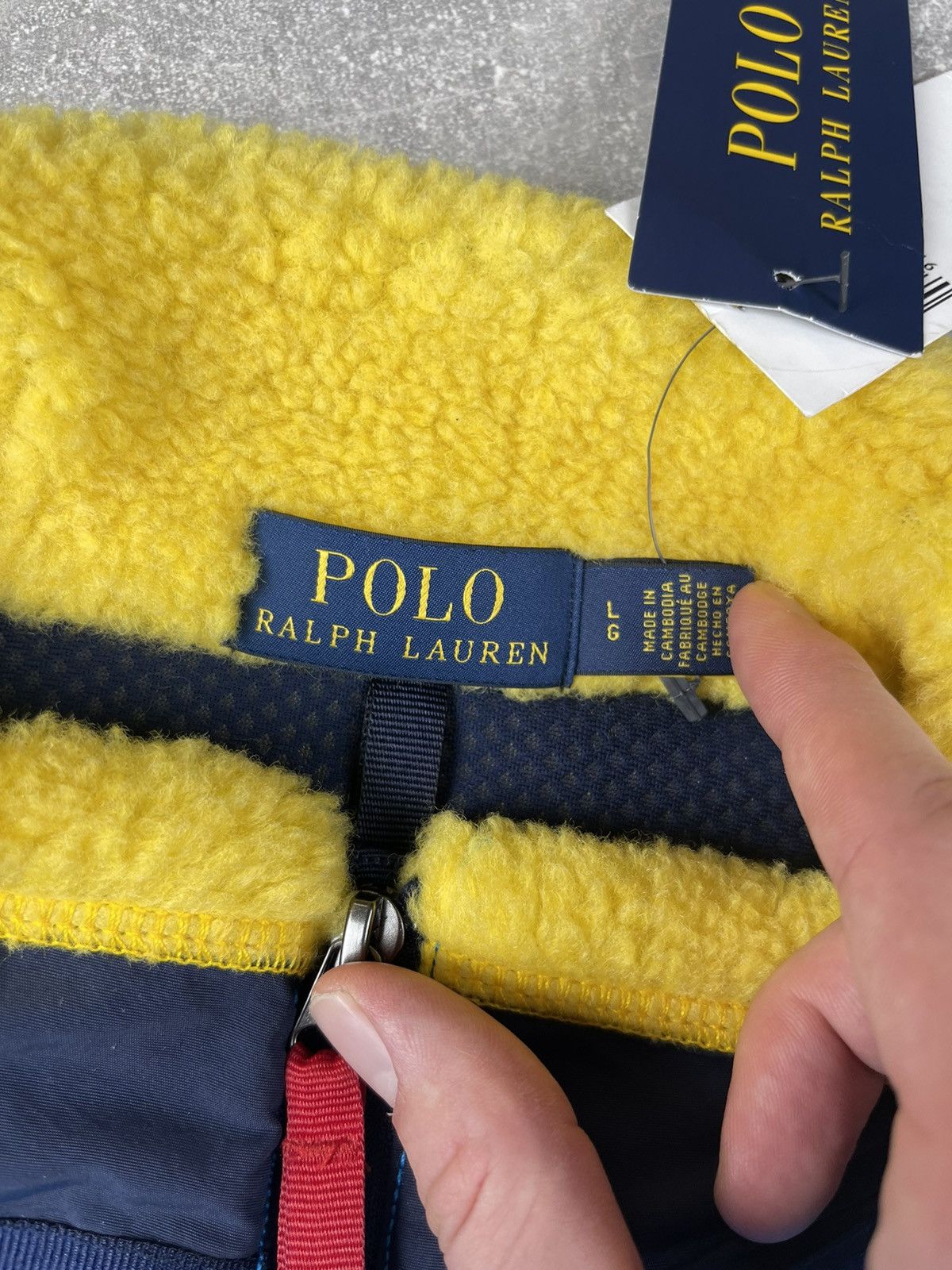 Polo Ralph Lauren Polo Ralph Lauren NWT Aztec Multicolored Fleece Sweater Size US L / EU 52-54 / 3 - 11 Thumbnail