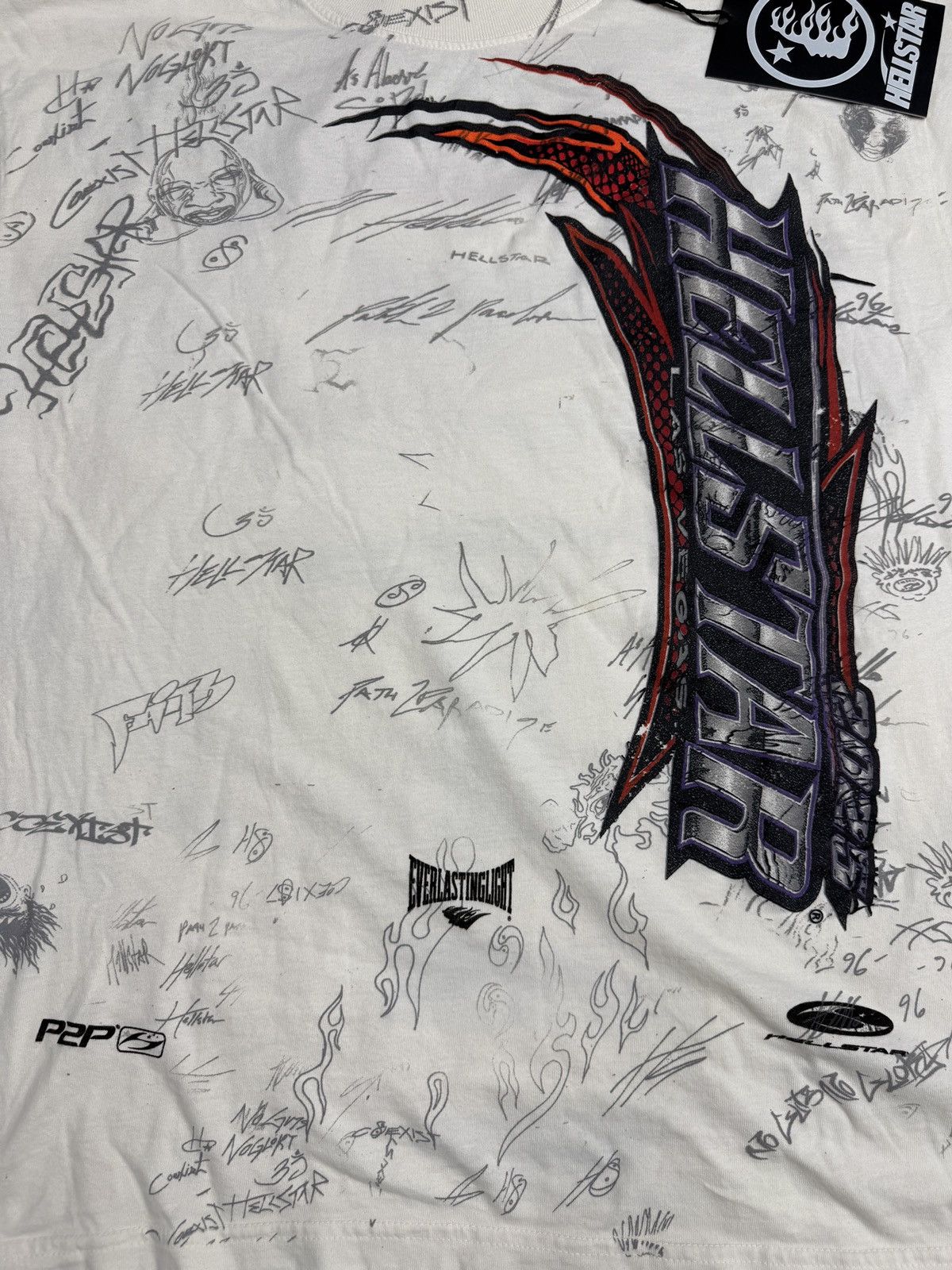 HELLSTAR Hellstar x Adidas Nascar T-shirt Size US S / EU 44-46 / 1 - 2 Thumbnail