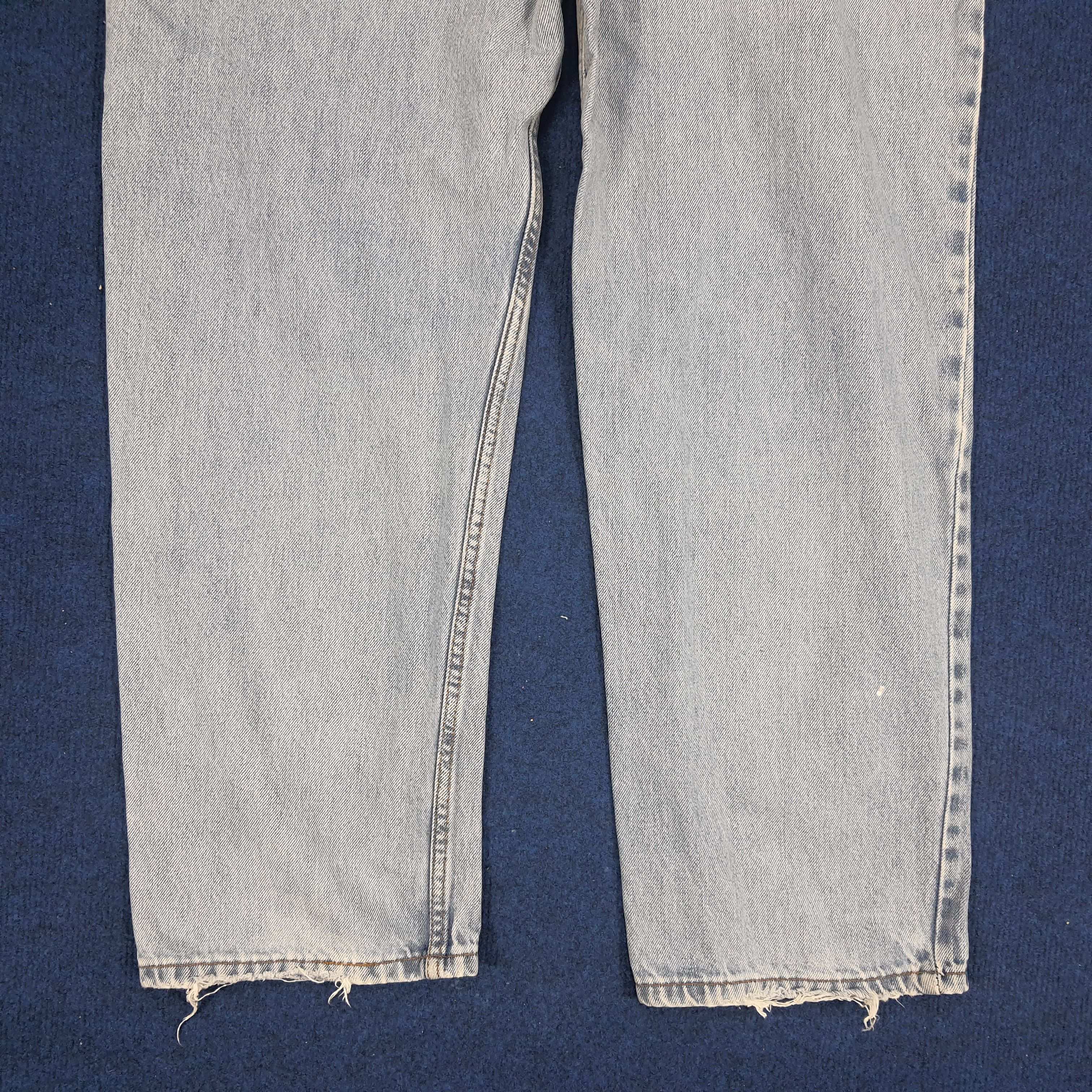 Levi's × Vintage Vintage Levi's 550 Relaxed Fit Distressed Jeans Size US 35 - 6 Thumbnail