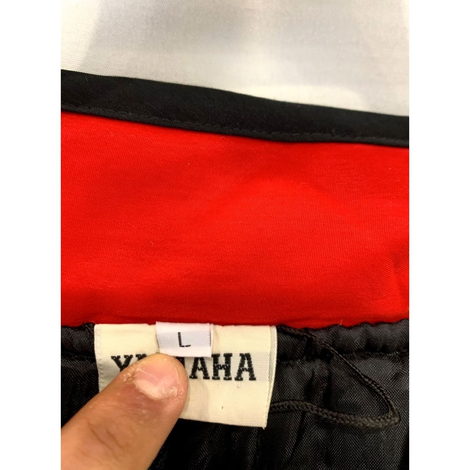 Yamaha VINTAGE Yamaha Racing Jacket Mens L Red Black Motorcycle Team Jacket Motorsport #157 Size US L / EU 52-54 / 3 - 4 Thumbnail