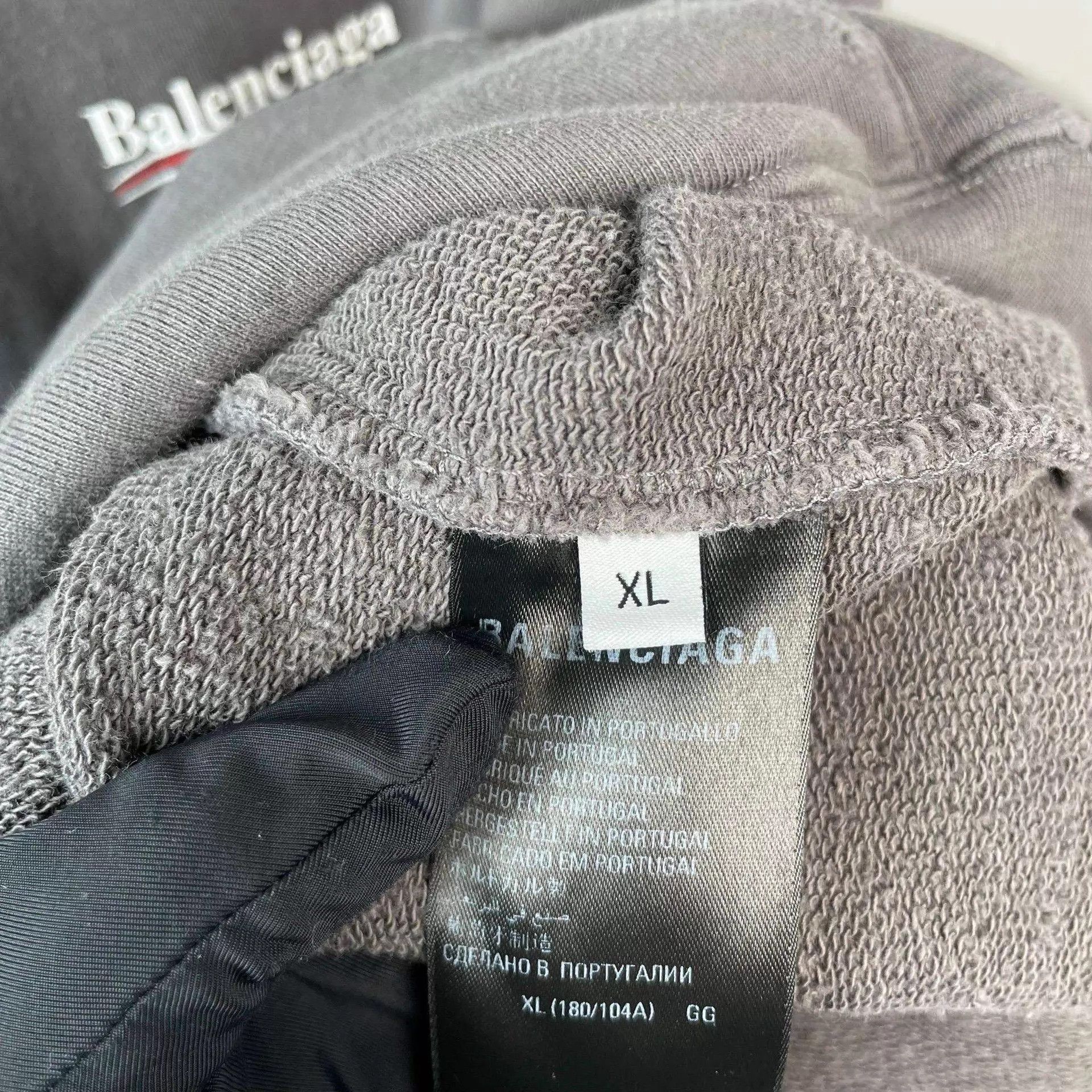 Balenciaga Balenciaga logo print sweatshirt XL Size US XL / EU 56 / 4 - 8 Thumbnail