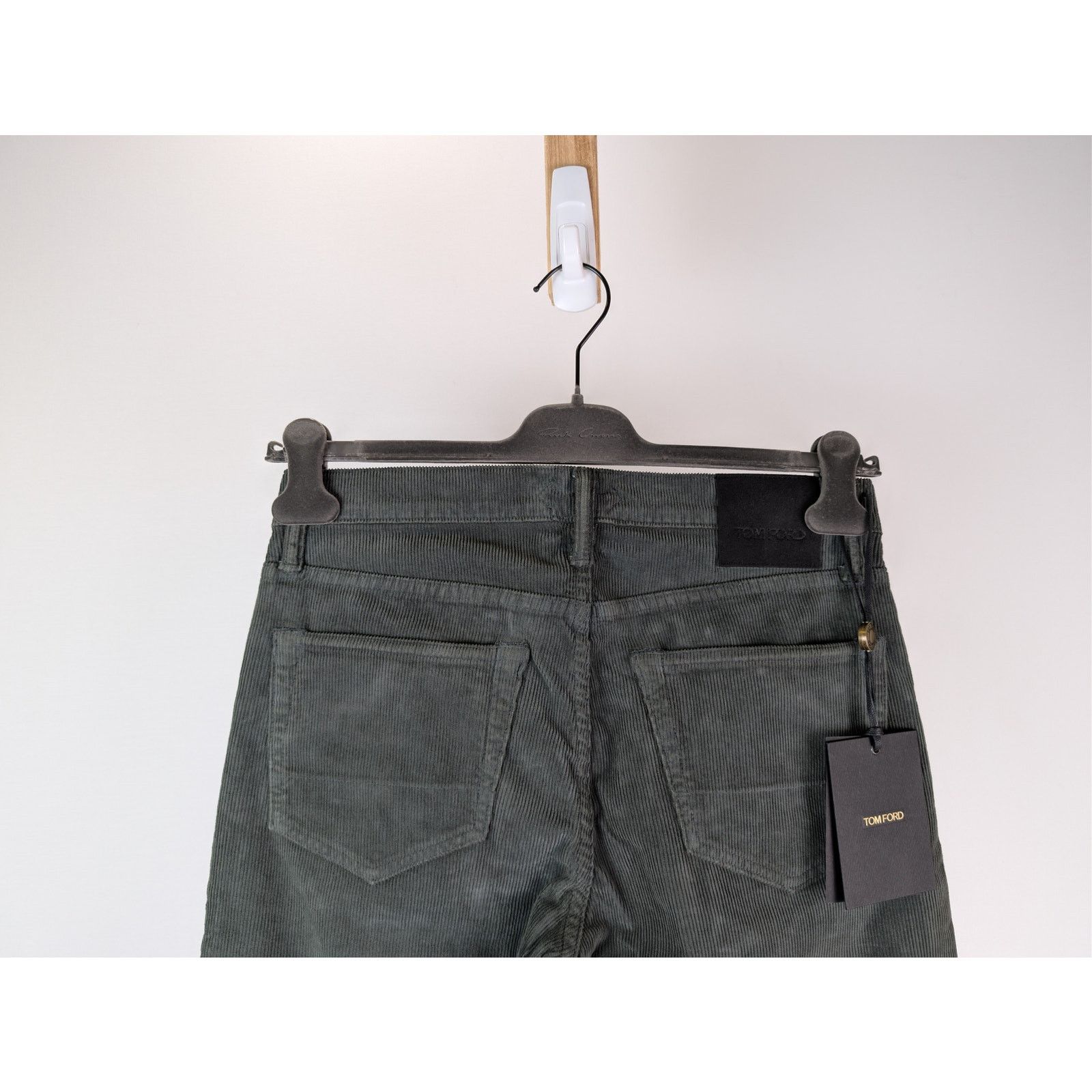 Tom Ford o1rshd1 Slim Fit Denim Jeans in Slate Green Size US 30 / EU 46 - 12 Thumbnail