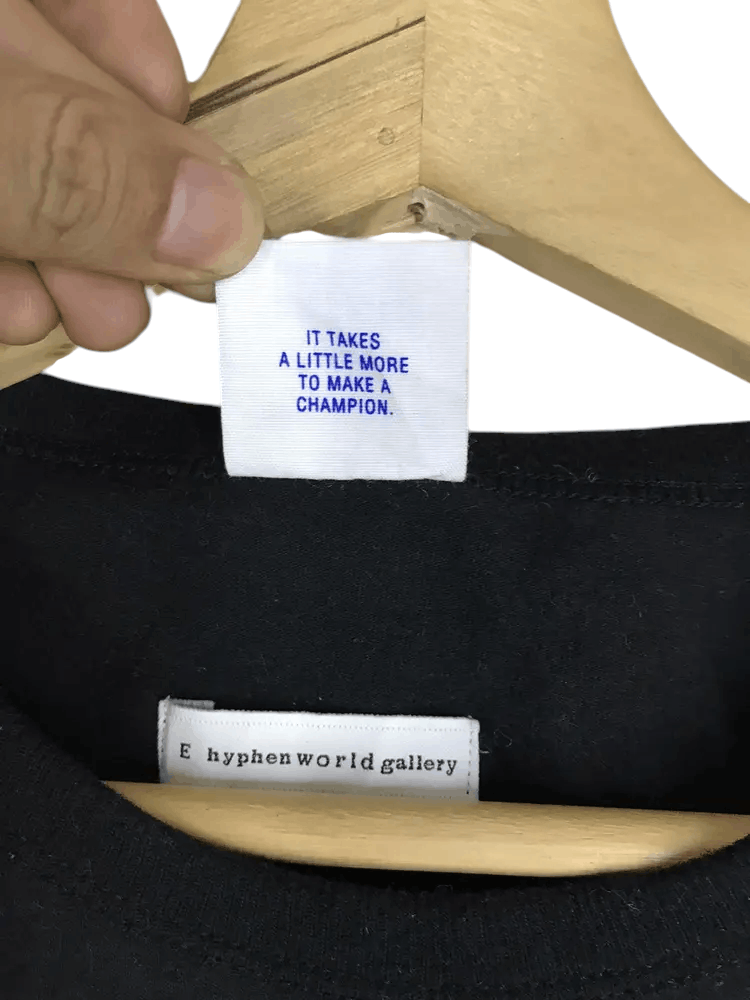 Champion Vintage Champion X E hypen world gallery Tees Size US S / EU 44-46 / 1 - 6 Thumbnail