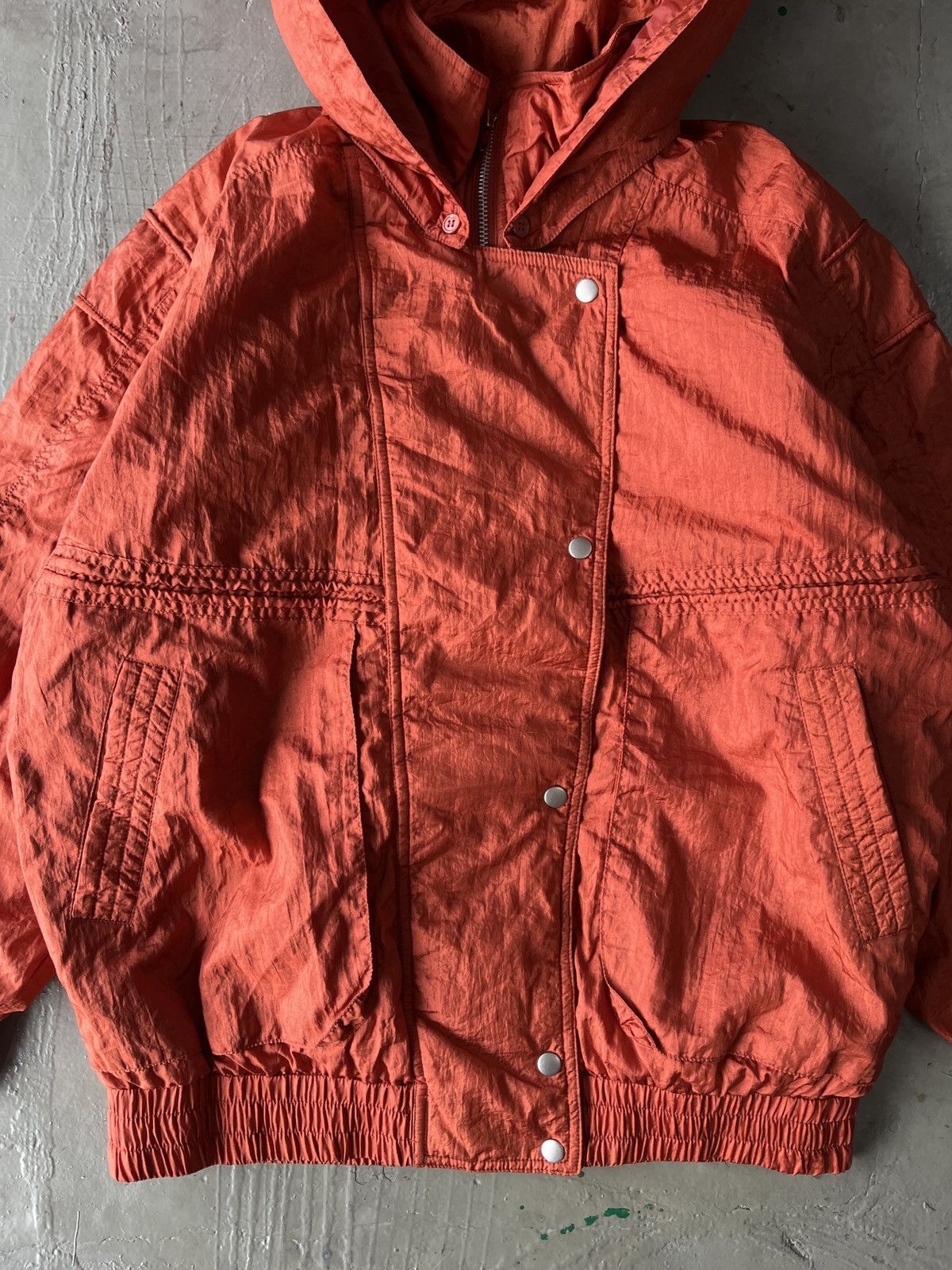 Vintage Vtg Tactical Parachute Nylon Bomber Jacket Issey Skyline Size US M / EU 48-50 / 2 - 2 Thumbnail