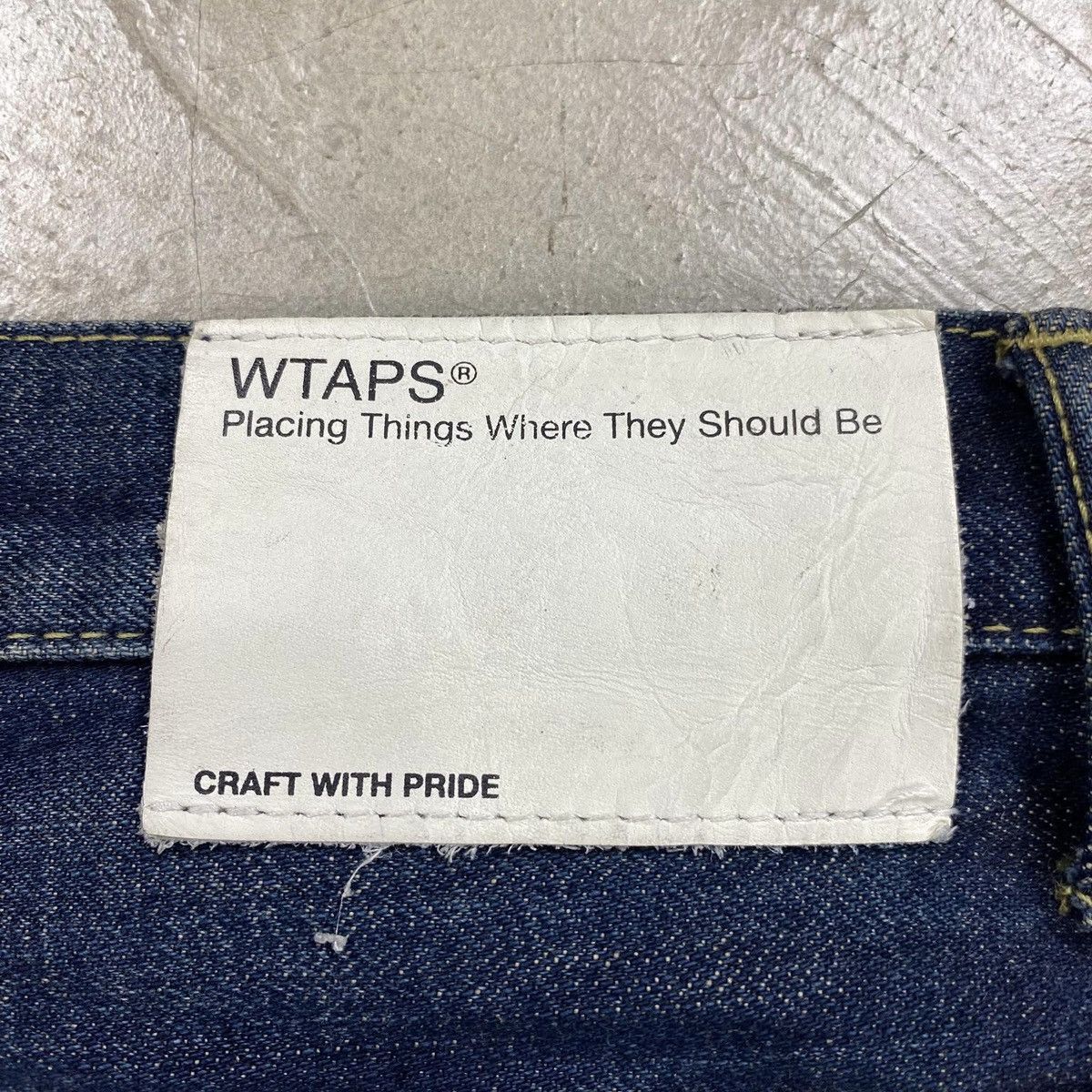 Wtaps SS2013 Look Book ‘PHILOSOPHY’ Blues Trash Denim Pants Size US 32 / EU 48 - 12 Thumbnail