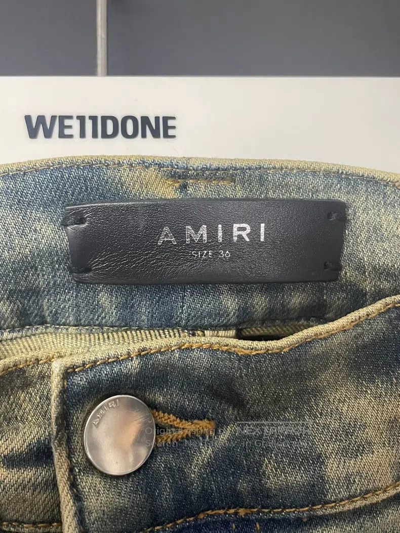 Amiri Amiri Rendered Old School Denim Jeans Size US 36 / EU 52 - 3 Thumbnail