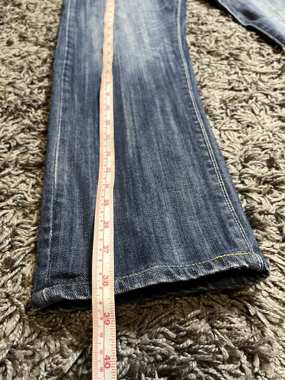 Japanese Brand RARE Kaws OriginalFake Levi's Denim Y2K Baggy Rap Pants Size US 31 - 12 Thumbnail