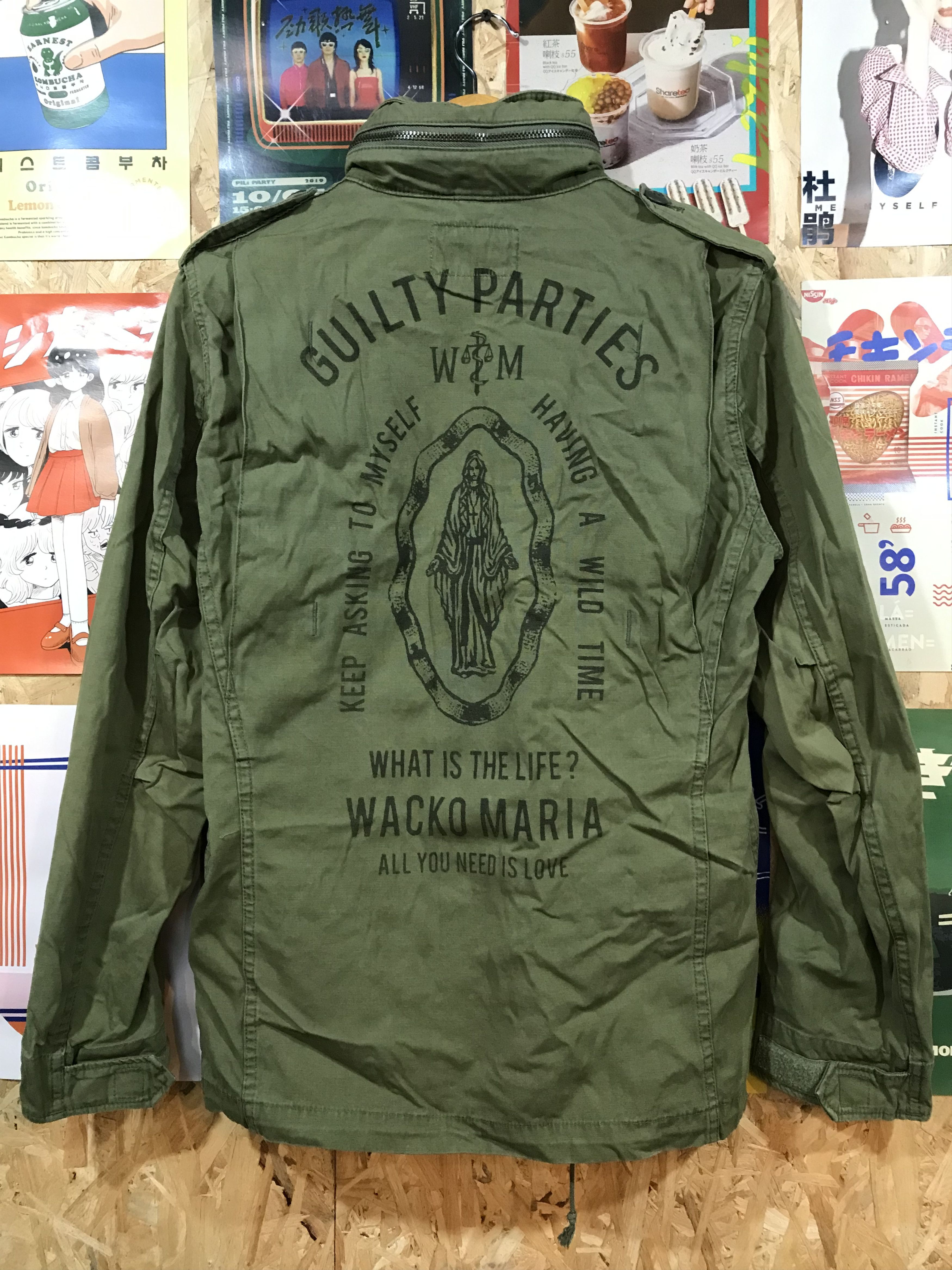 Wacko Maria Wacko Maria The Guilty Parties Army Style Jacket Size US S / EU 44-46 / 1 - 8 Thumbnail