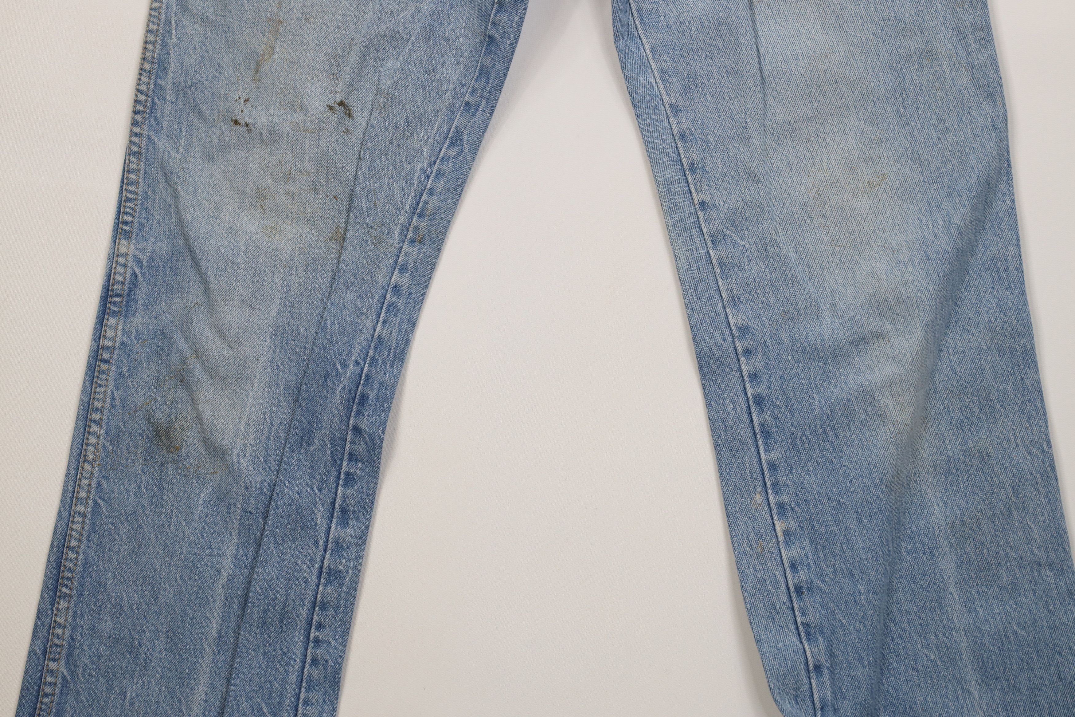 Vintage Vintage 70s Streetwear Straight Leg Denim Jeans Blue USA Size US 34 / EU 50 - 3 Thumbnail