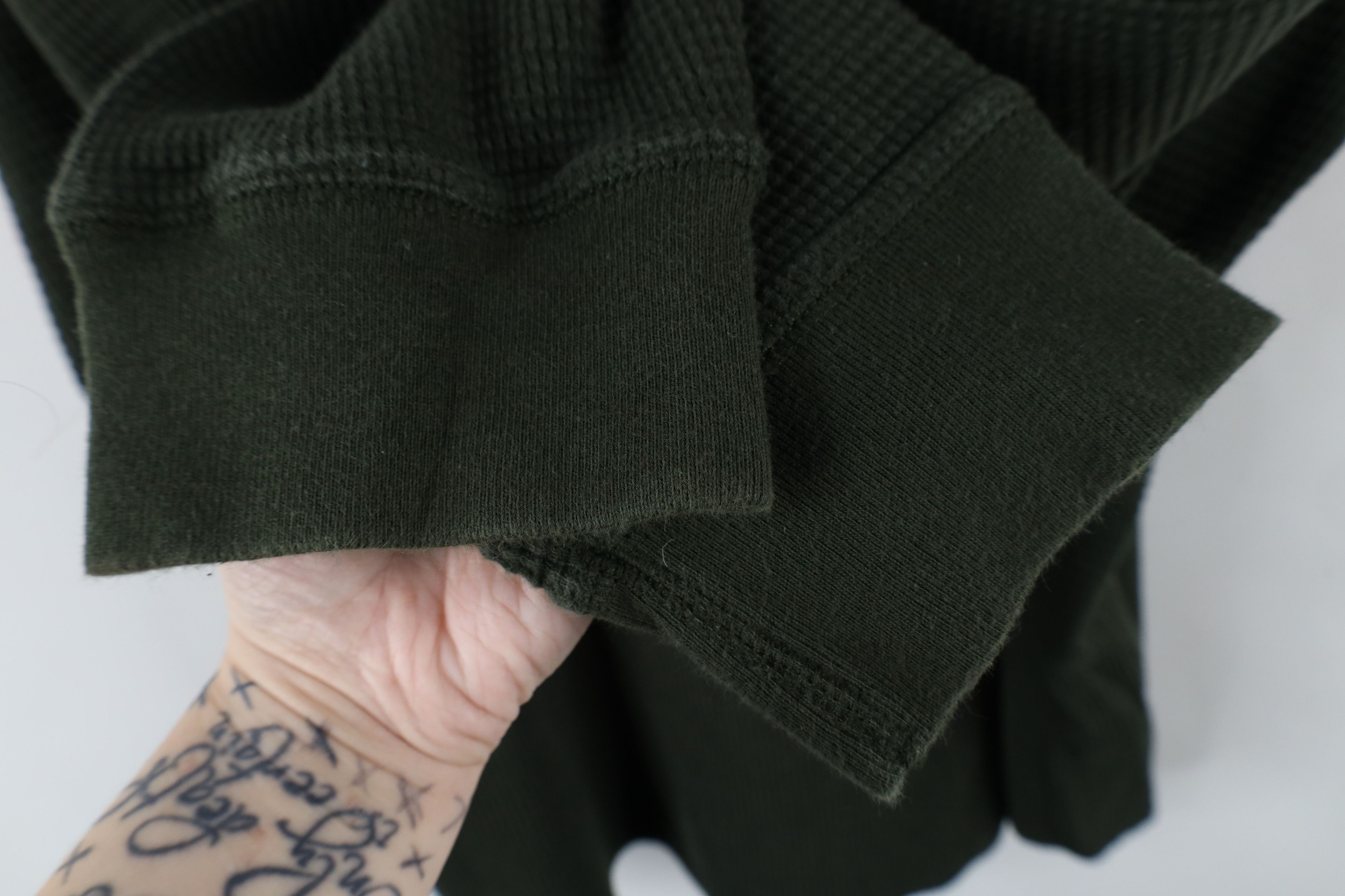 Eddie Bauer × Vintage Vintage 90s Eddie Bauer Waffle Knit Long Sleeve T-Shirt Size US L / EU 52-54 / 3 - 6 Thumbnail