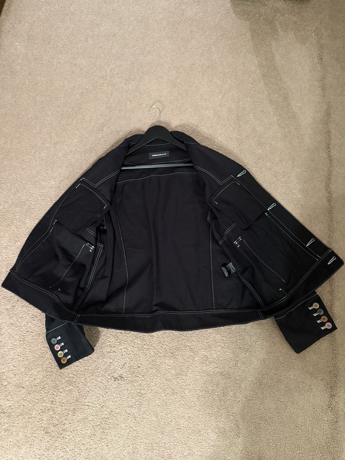 Undercover Undercover Buttons Denim Jacket Size US L / EU 52-54 / 3 - 8 Thumbnail