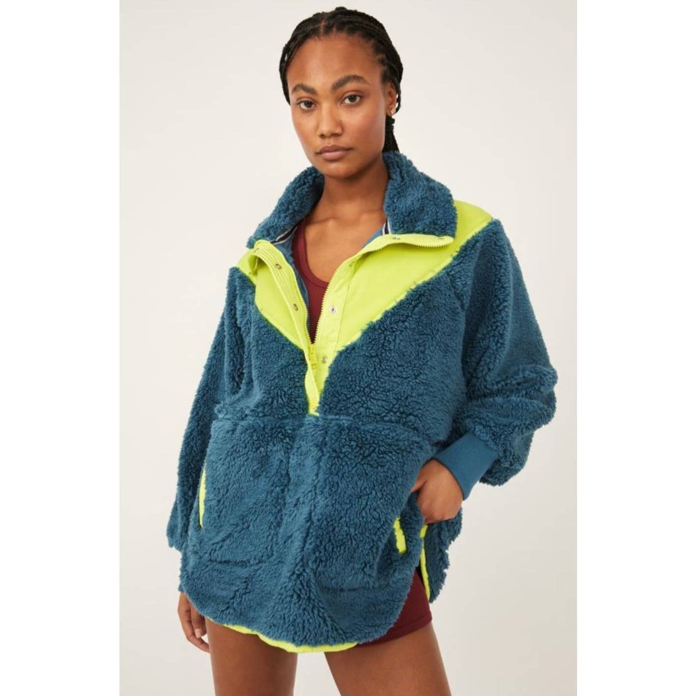 Free People New Free People MOVEMENT Fall To Rise Fleece Quarter Snap XS Size XS / US 0-2 / IT 36-38 - 1 Thumbnail