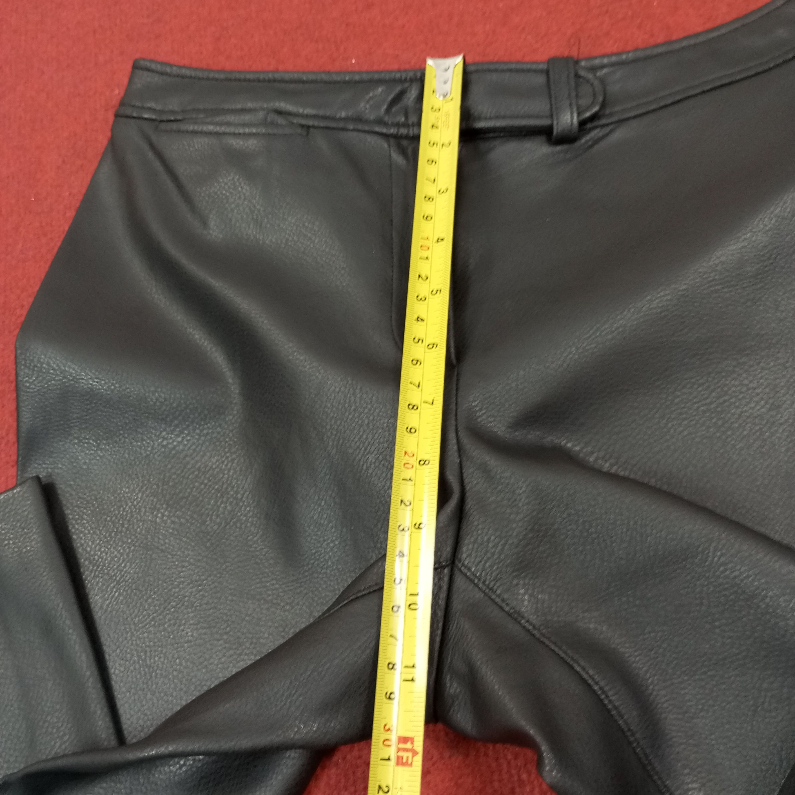 Marella Marella Tricot Fashion Style Leather Pants Size 28" / US 6 / IT 42 - 7 Thumbnail