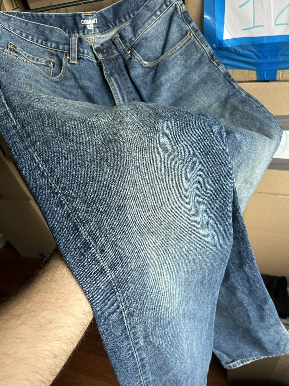 Carhartt Wip Carhartt WIP Pontiac Pant Denim Jeans Men’s Streetwear Sz 33 Size US 33 - 10 Thumbnail