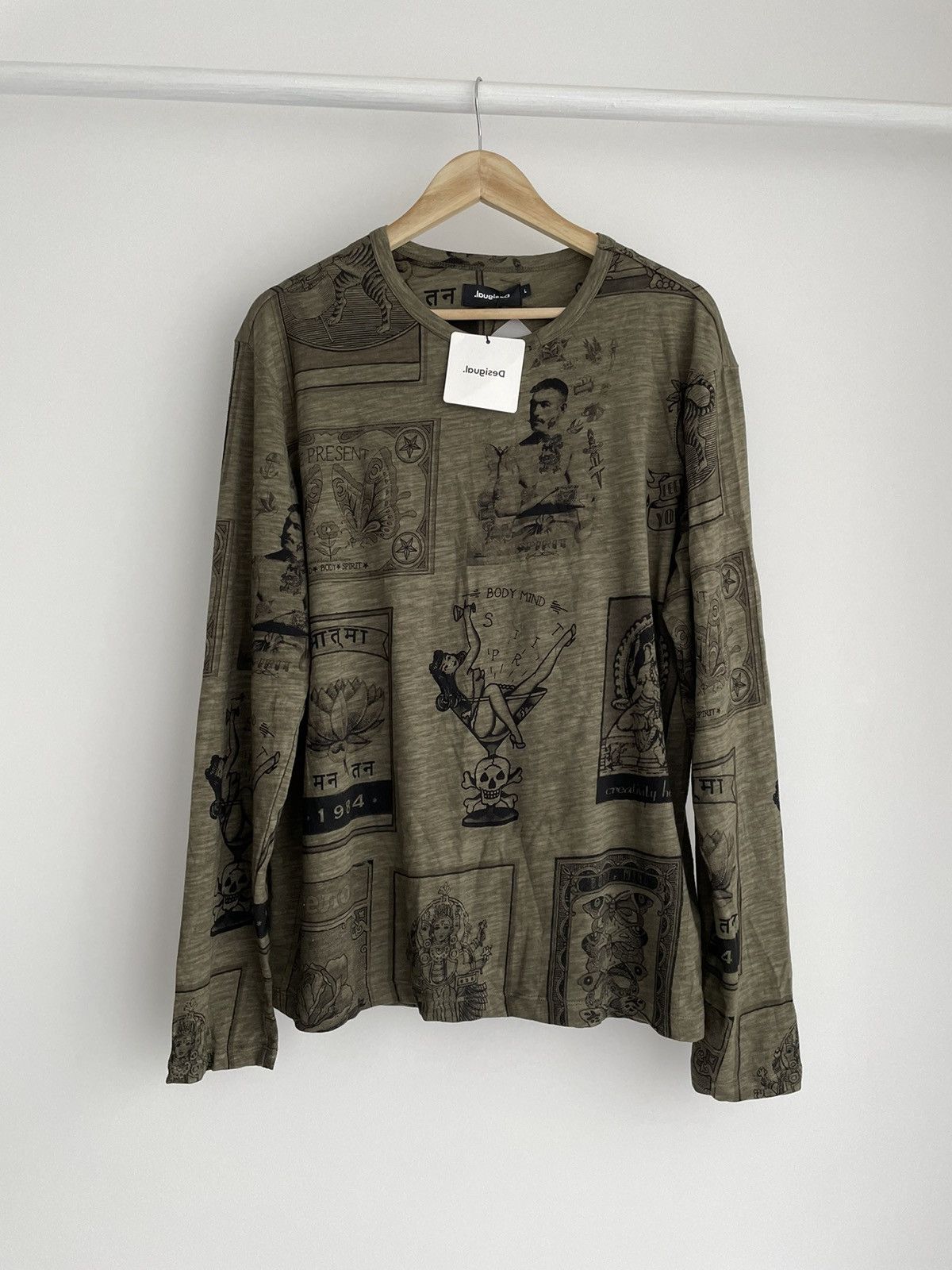 Desigual Desigual Avant Garde Organic Long Sleeve Size US L / EU 52-54 / 3 - 1 Thumbnail
