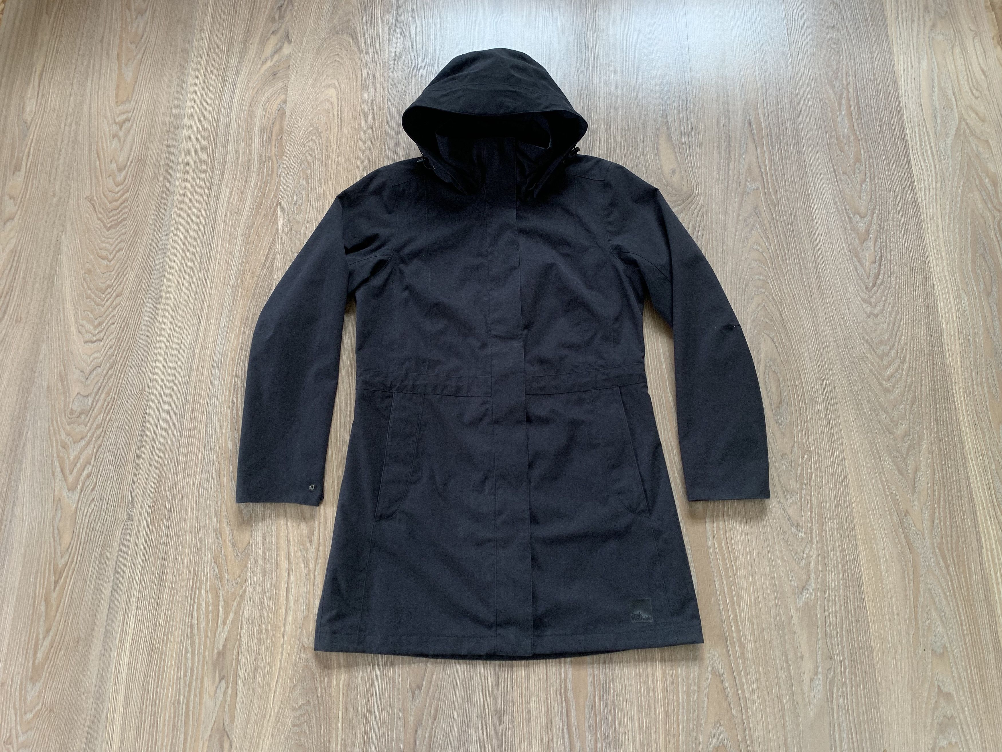 Jack Wolfskins Women's Black Membran Waterproof Jacket