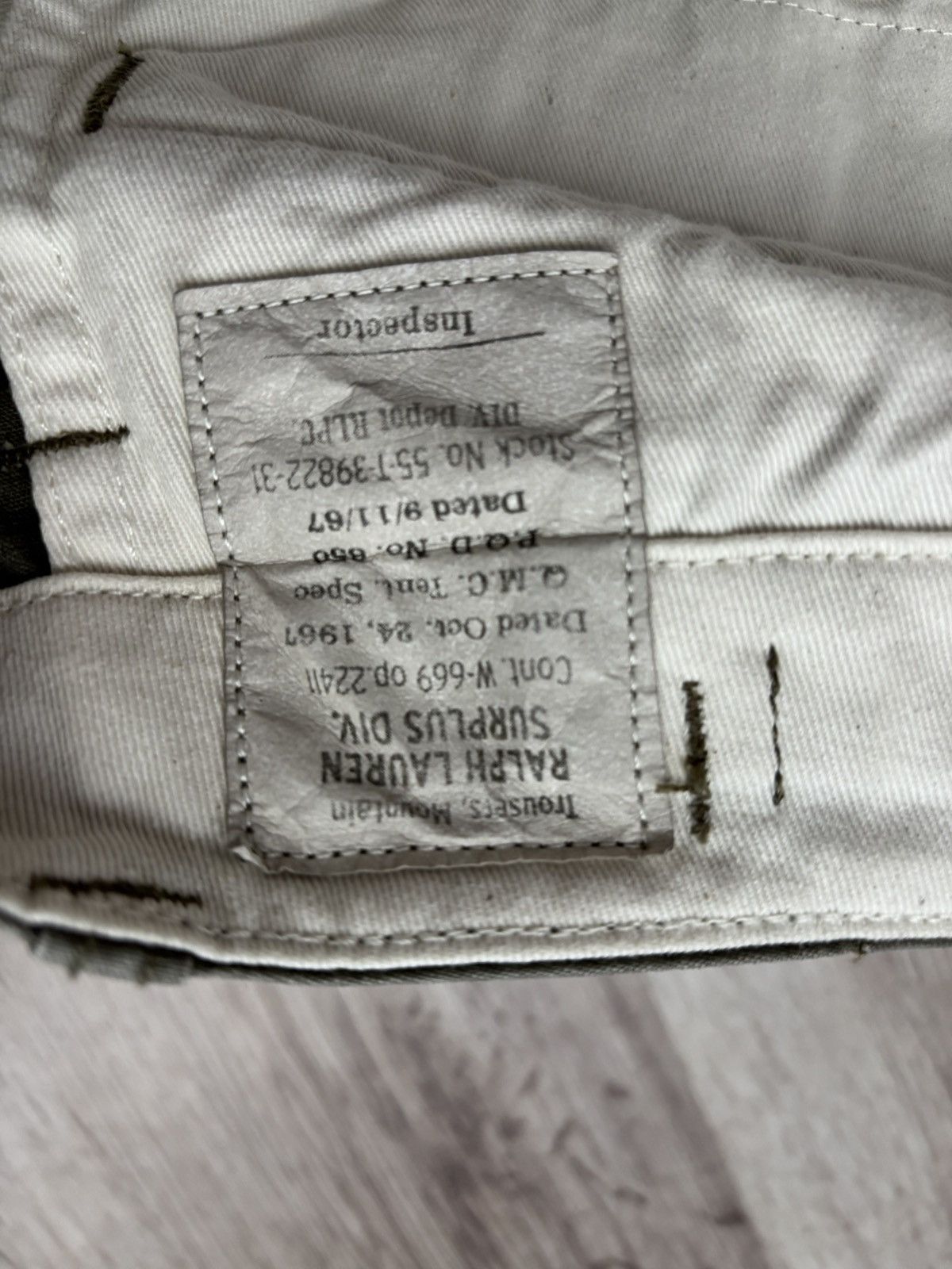 Polo Ralph Lauren Ralph Lauren Surplus Division Mountain Cargo Pants 38x32 Size US 38 / EU 54 - 24 Thumbnail