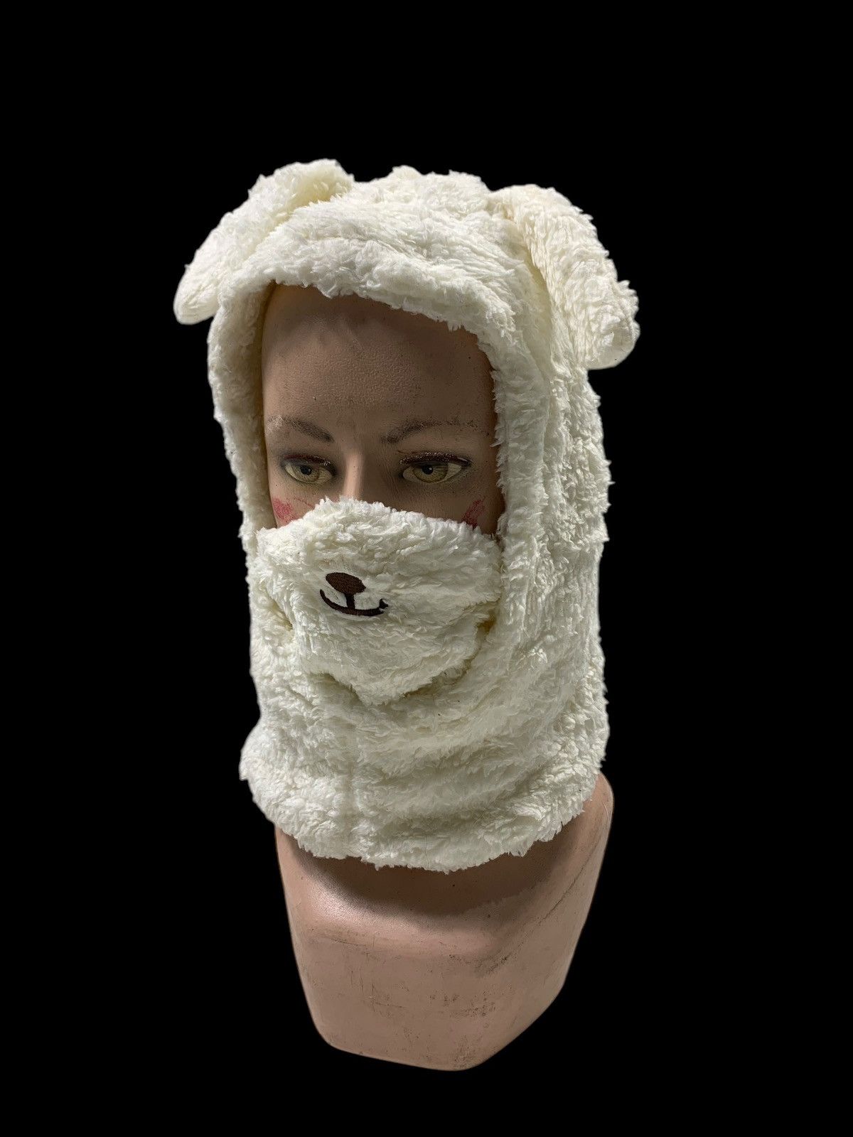 Japanese Brand Balaclava Masked bunny Horn Devil rare Hats Size ONE SIZE - 1 Thumbnail