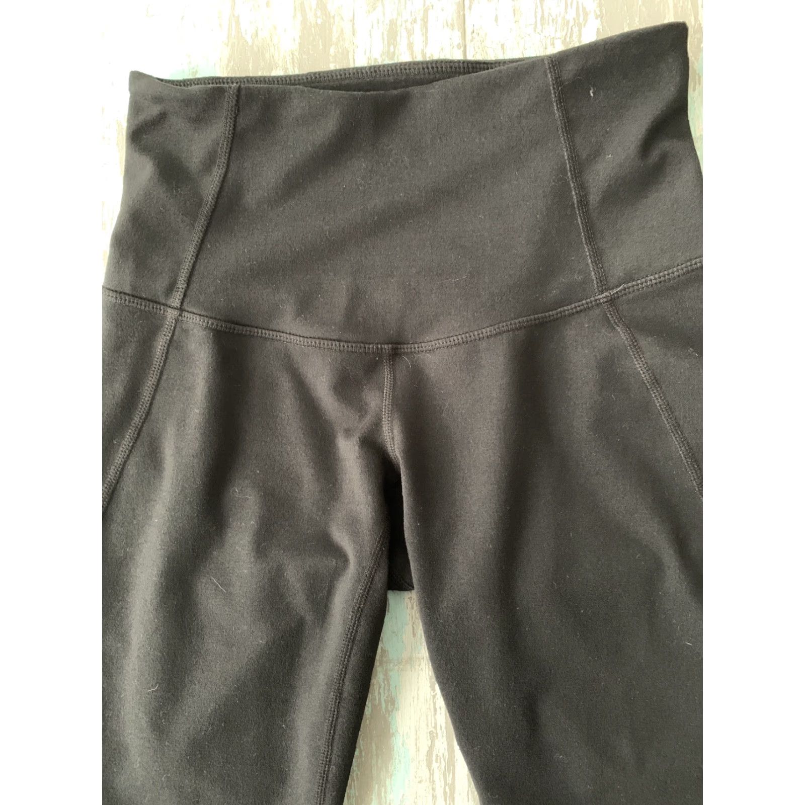 Vintage Zella Capri Pants Women XS Black 20" Inseam Yoga Size 26" / US 2 / IT 38 - 2 Thumbnail