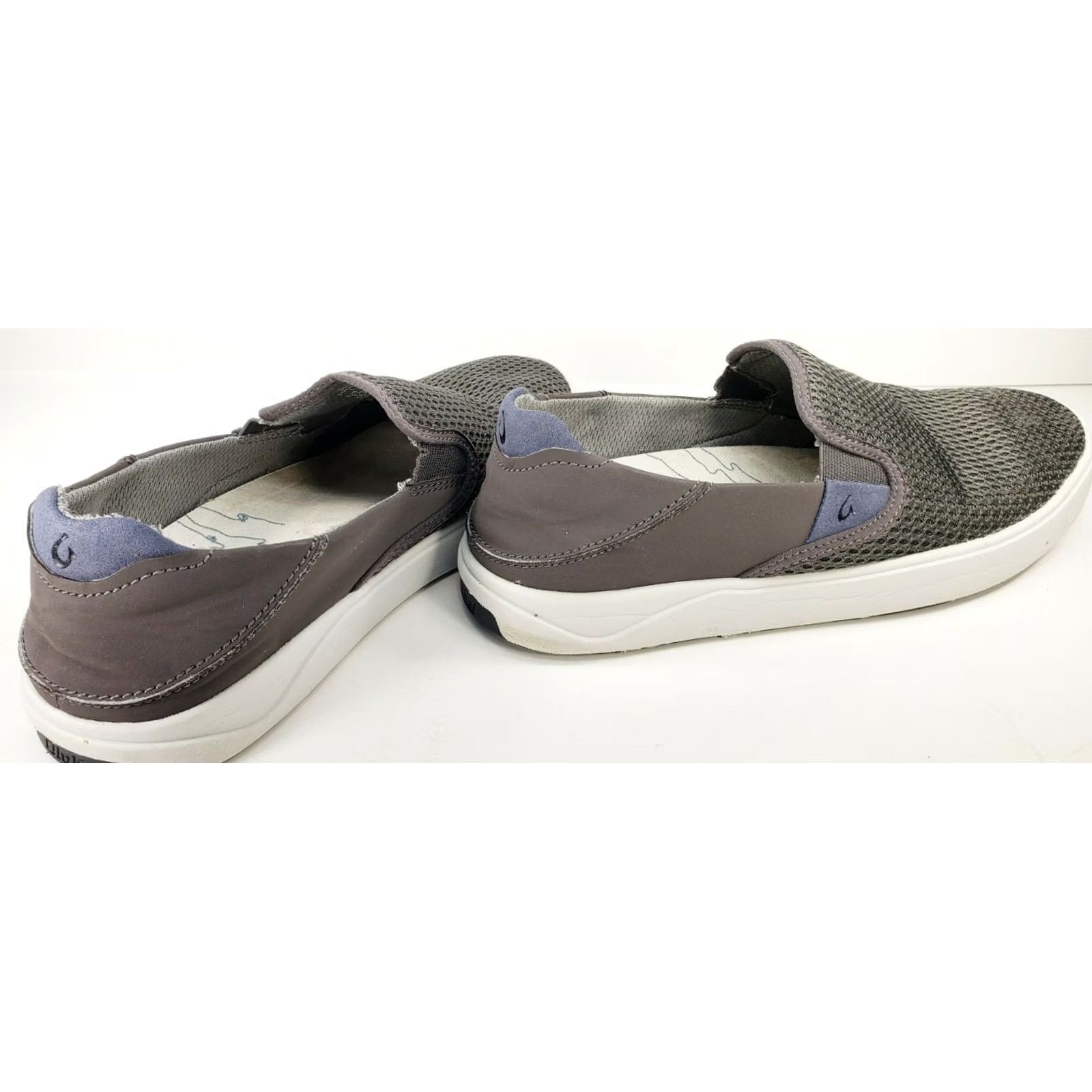 Olukai OluKai Mens Lae'ahi Pavement/Pavement Loafer Slip On Size 9M Gray & Blue (2264403) Size US 9 / EU 42 - 5 Thumbnail