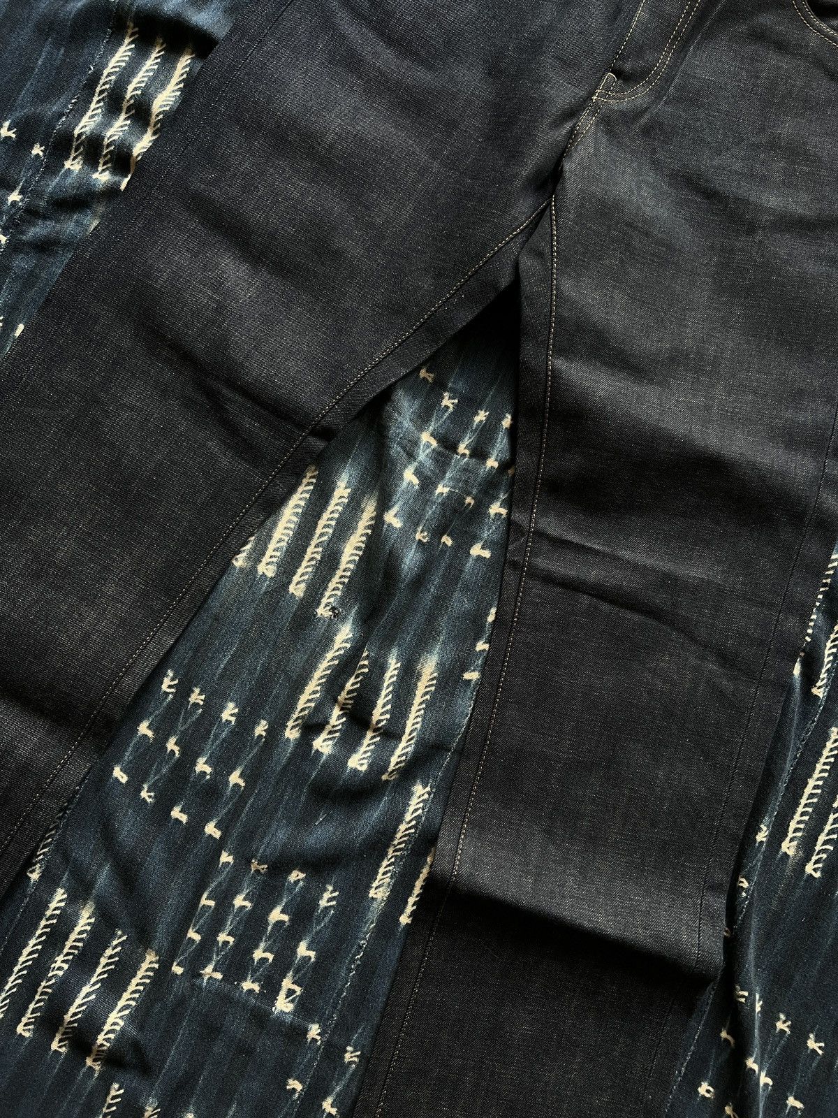 Japanese Brand Rigid Orange Selvedge Denim Jeans Size US 33 - 7 Thumbnail