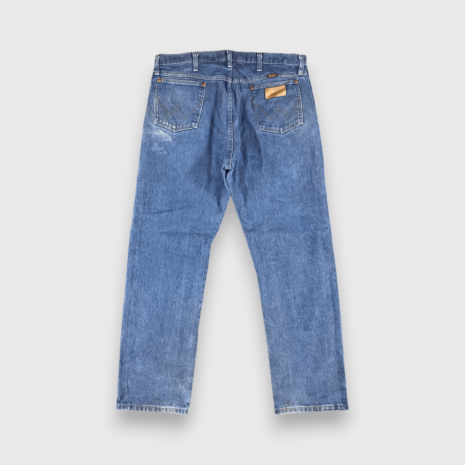 Vintage Vintage Blue Wash Wrangler Jeans-J2462 Size US 37 - 2 Thumbnail