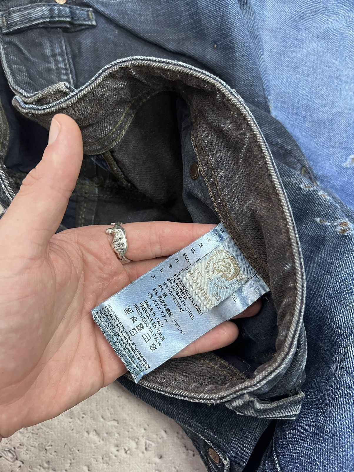 Diesel × Vintage Y2K Vintage Diesel Jeans Denim Washed CARGO Pants Size US 34 / EU 50 - 6 Thumbnail