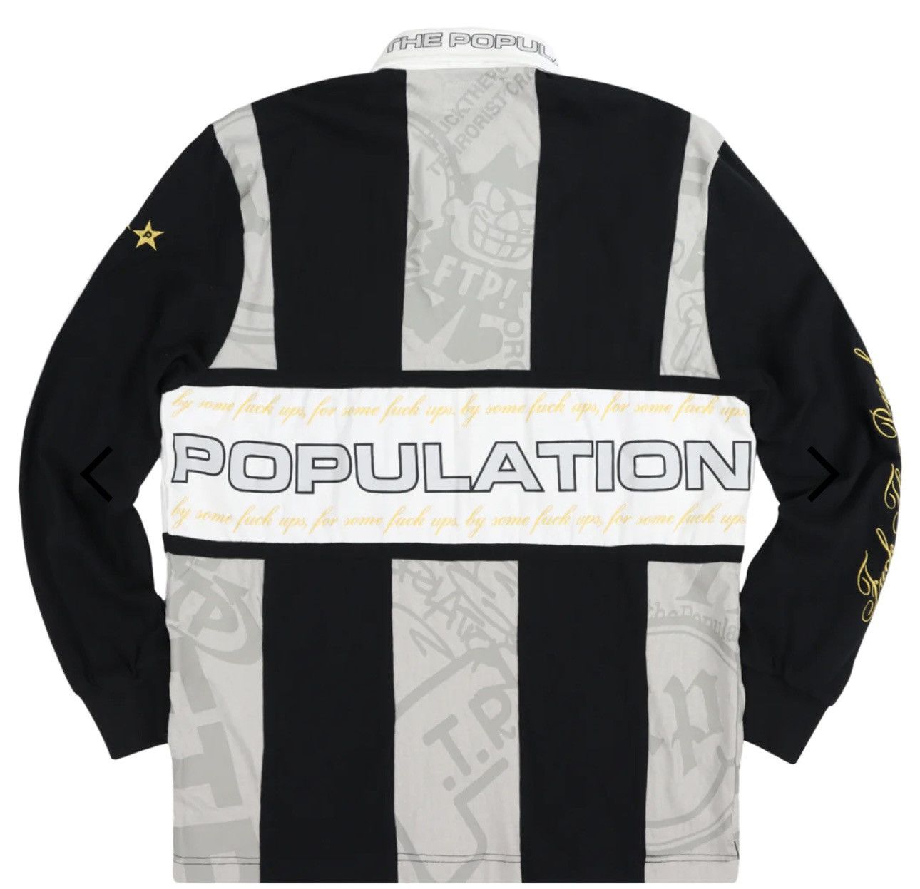 Fuck The Population Souvenir Rugby Jersey Size US S / EU 44-46 / 1 - 2 Thumbnail
