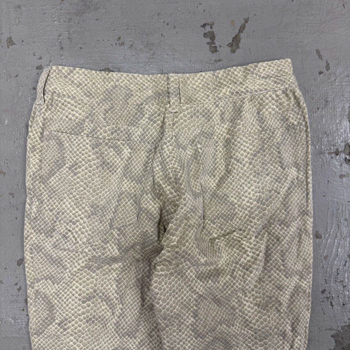 Yasuyuki Ishii Yasuyuki Ishii Inspired Snakeskin print Pants Size US 28 / EU 44 - 6 Thumbnail