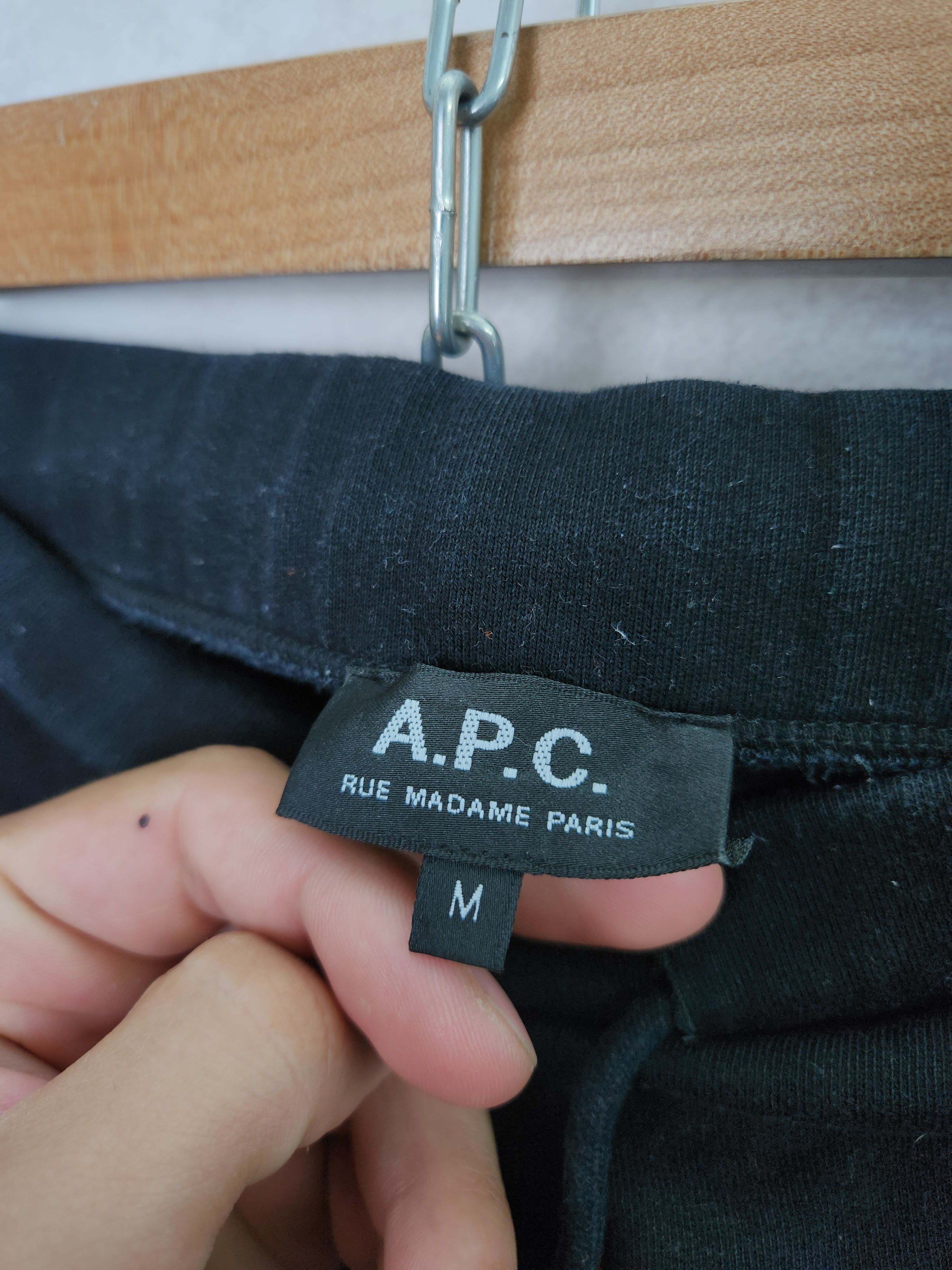A.P.C. apc rue madame paris black cotton shorts size M Size US 32 / EU 48 - 8 Thumbnail