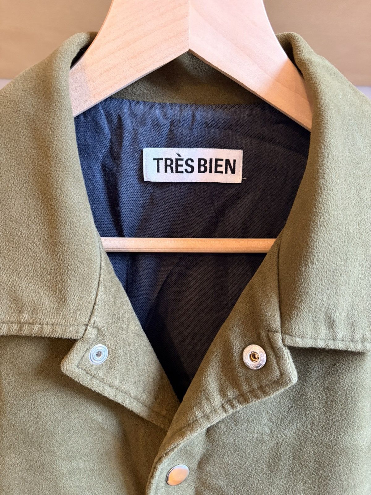 Tres Bien Tres Bien Moleskin Coach Jacket Small Size US S / EU 44-46 / 1 - 2 Thumbnail