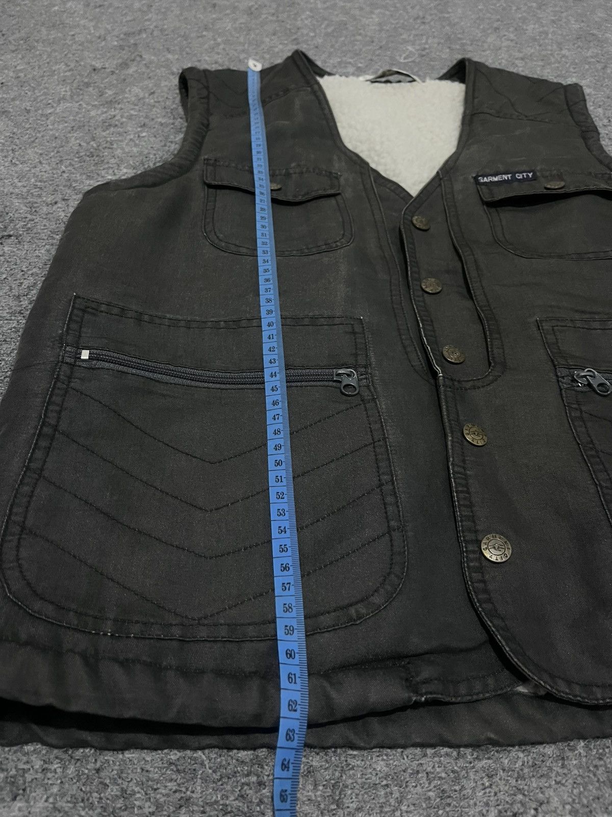 Engineered Garments VTG 90’s GARMEN CITY Vest Sherling Jacket Size US L / EU 52-54 / 3 - 10 Thumbnail