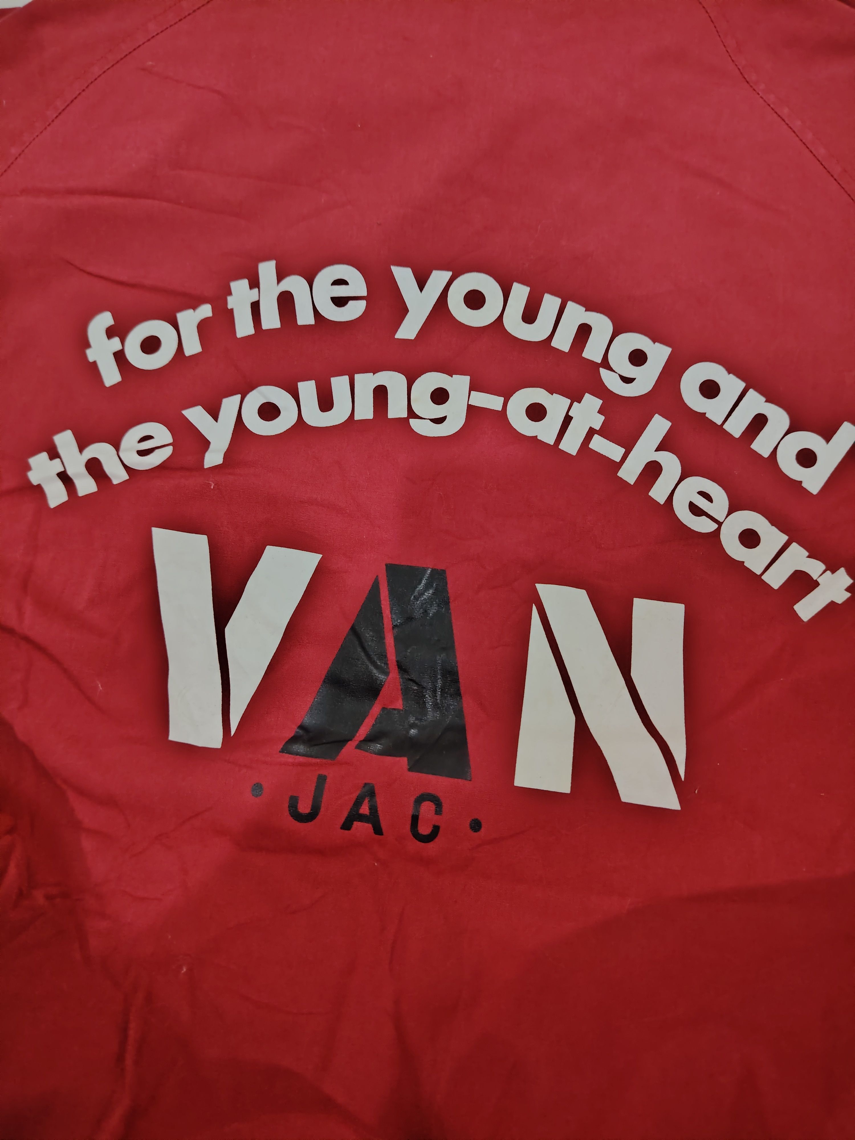 Japanese Brand × Van × Vintage 🔥 VINTAGE VAN JAC BOMBER JACKET Size US L / EU 52-54 / 3 - 6 Thumbnail