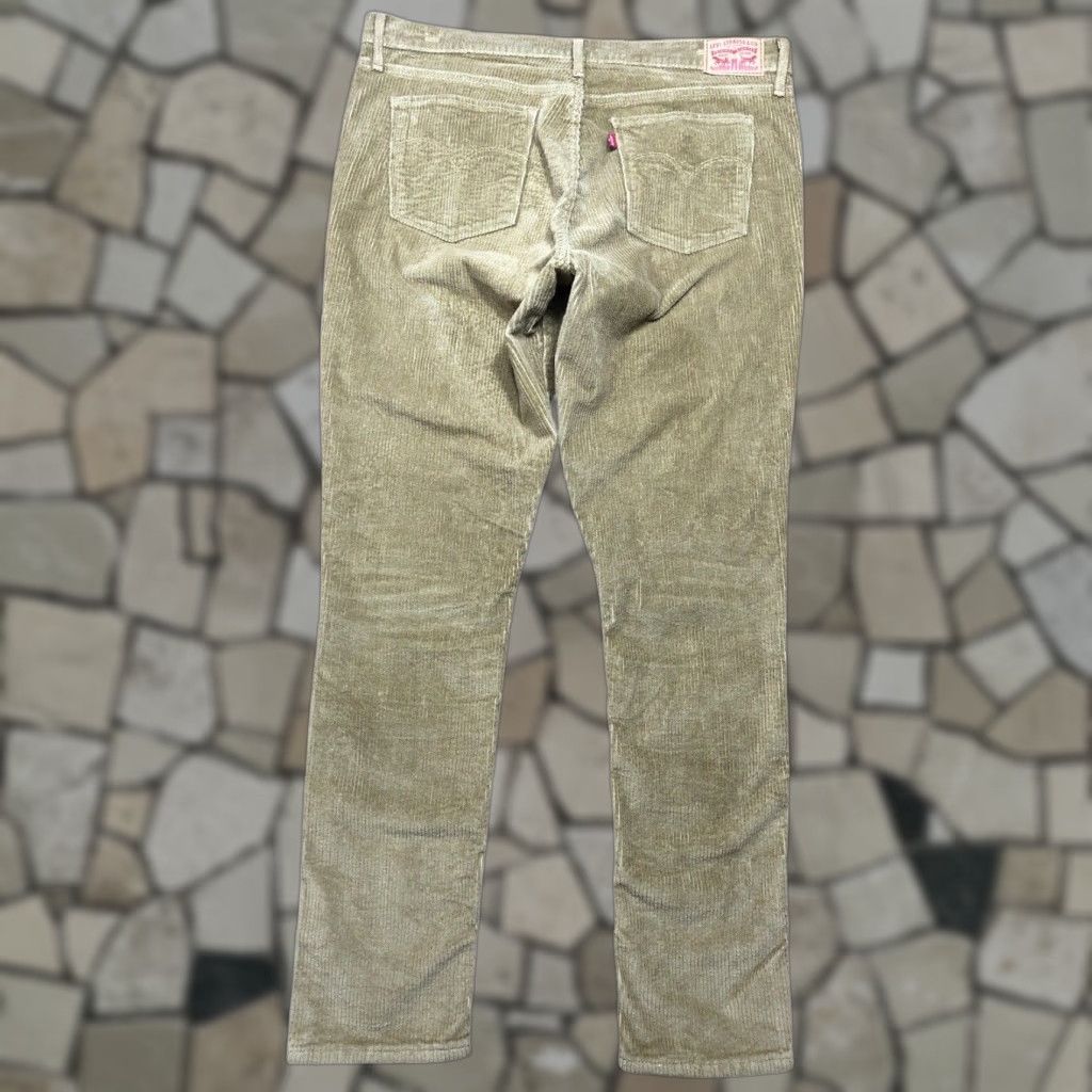 Levi's Levi's 311 Shaping Skinny Corduroy Pants Womens Chino Flat Front Regular Inseam 30 Brown 33 X 30 Vintage No Size 24" / US 00 / IT 34 - 1 Thumbnail