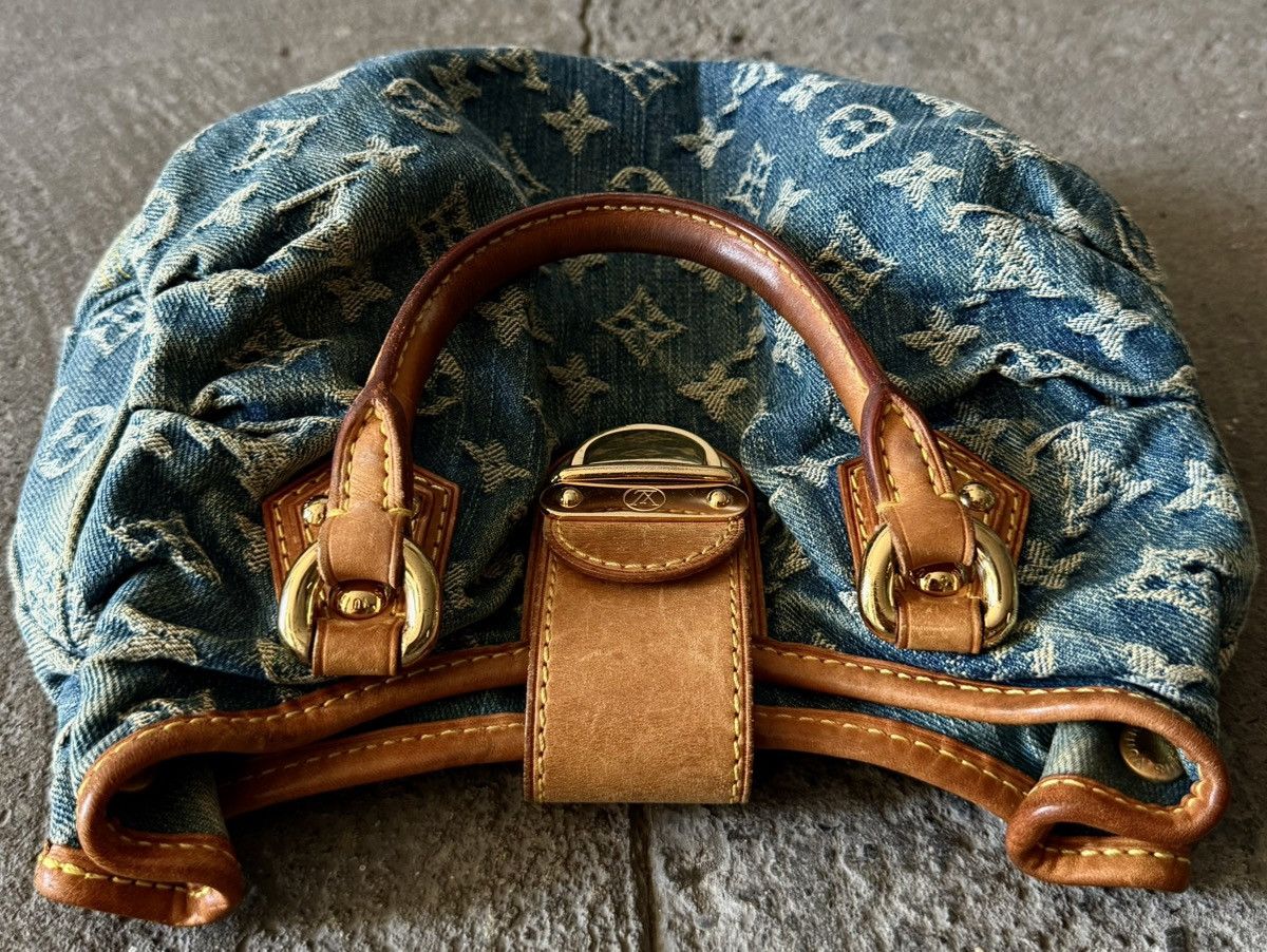 Louis Vuitton × Marc Jacobs Louis Vuitton - Marc Jacobs - 2005 - Mini Pleaty Denim Bag Size ONE SIZE - 18 Thumbnail